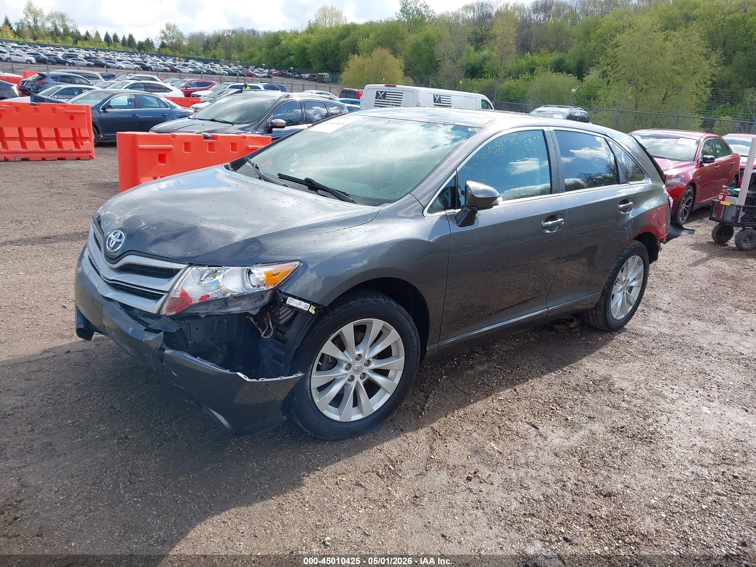 2015 Toyota Venza Le Gray vin: 4T3ZA3BB6FU094104