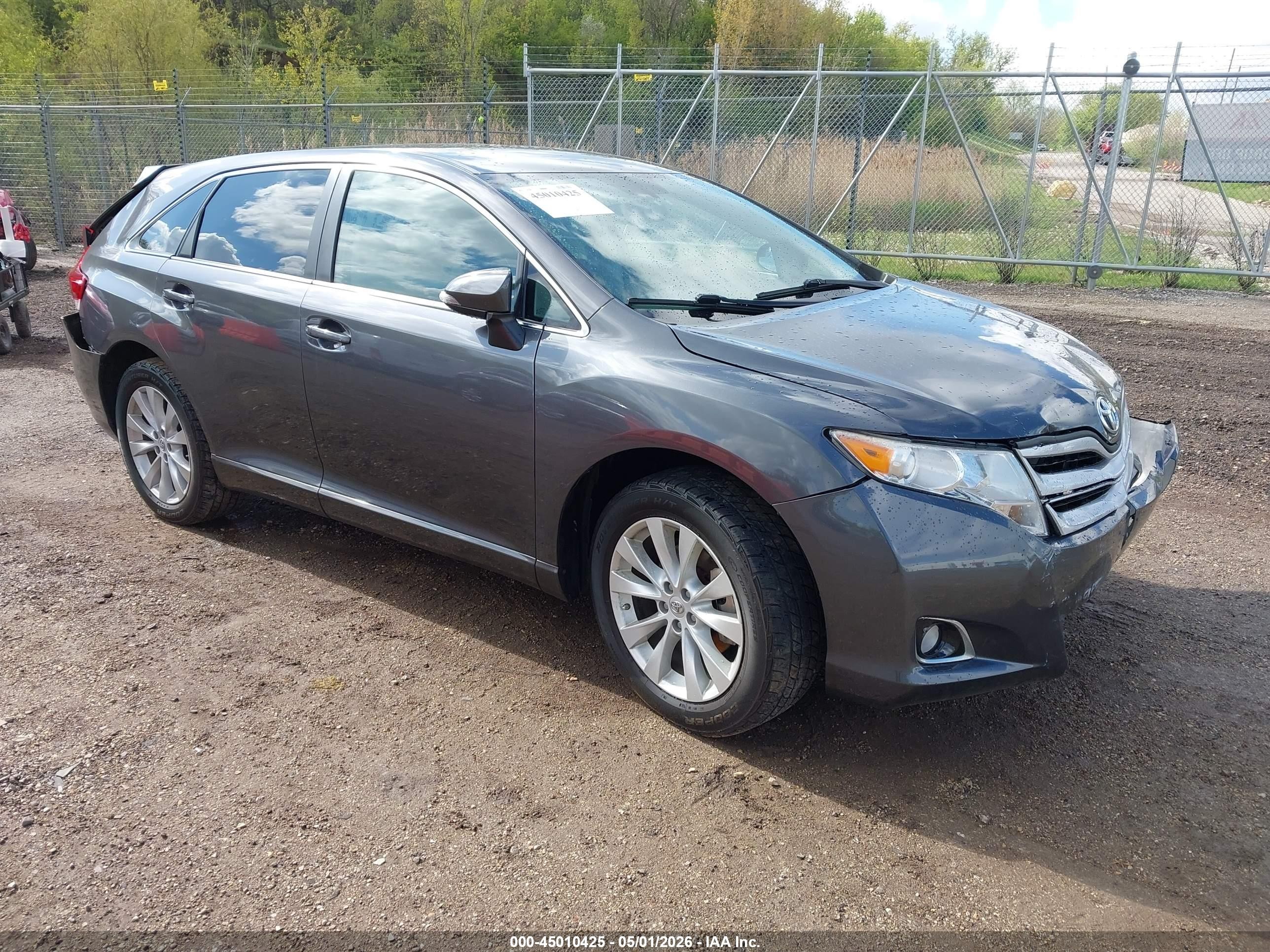 2015 Toyota Venza Le Gray vin: 4T3ZA3BB6FU094104