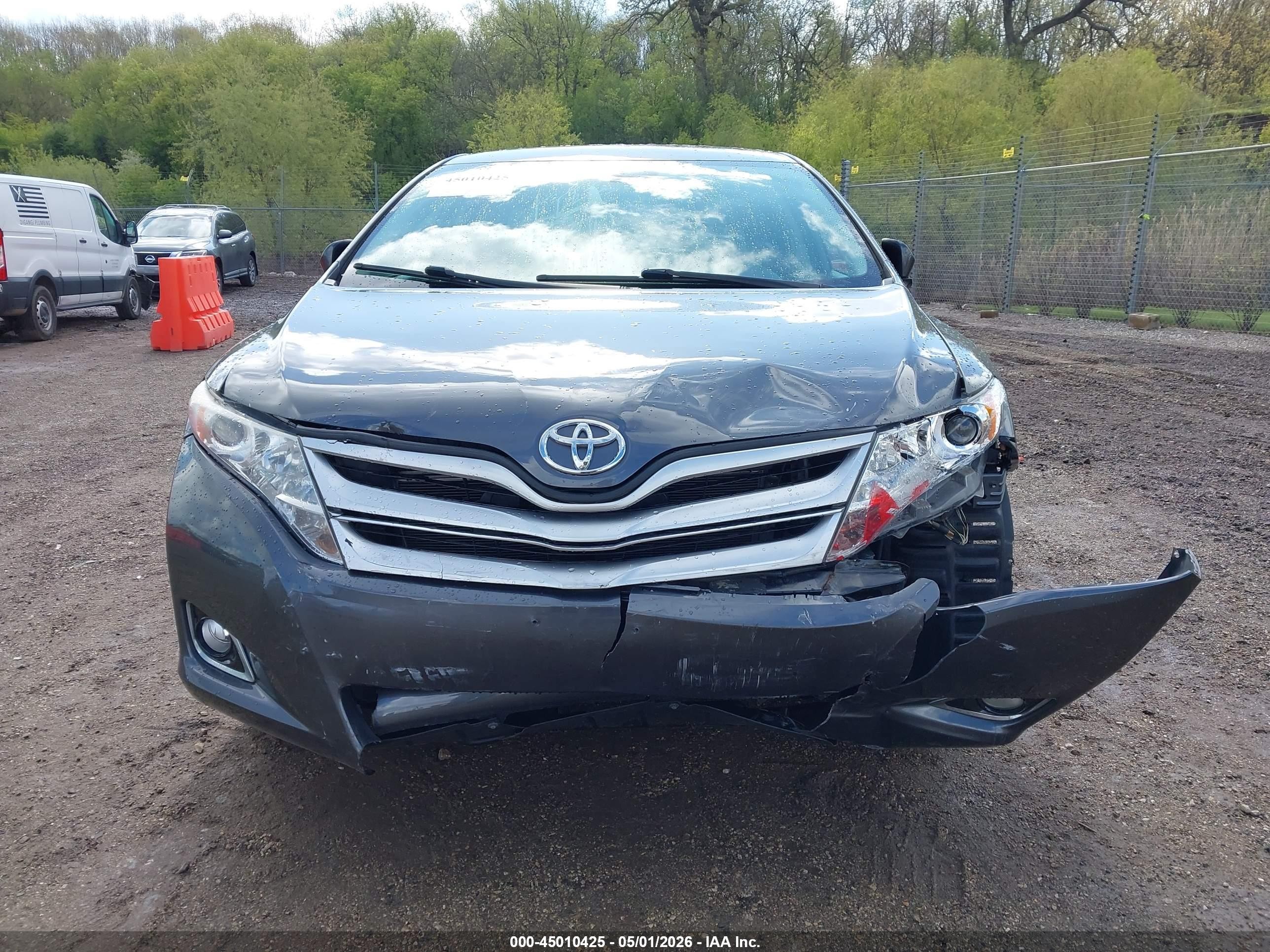 2015 Toyota Venza Le Gray vin: 4T3ZA3BB6FU094104