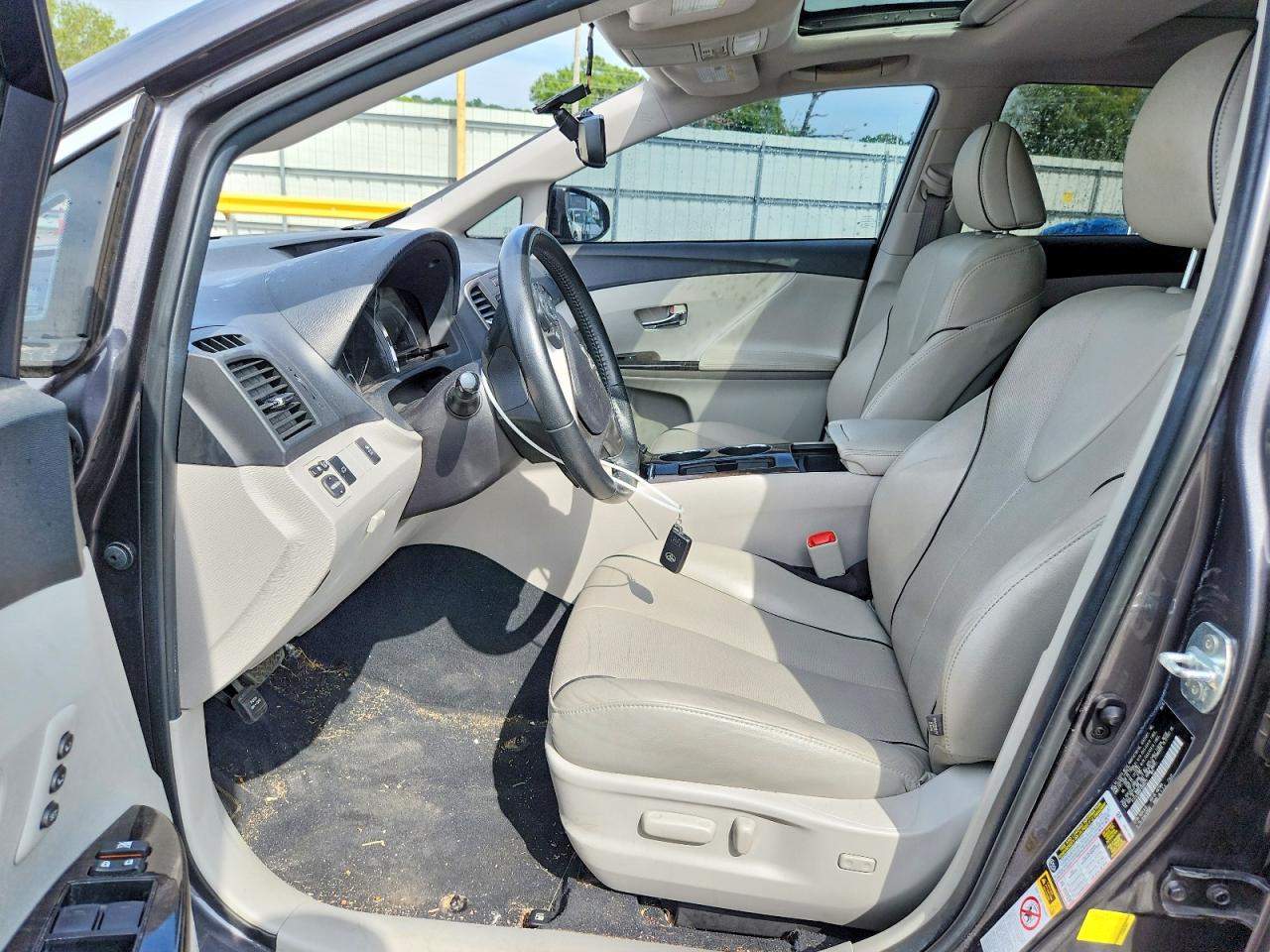 2015 Toyota Venza Xle Серый vin: 4T3ZA3BB6FU095477