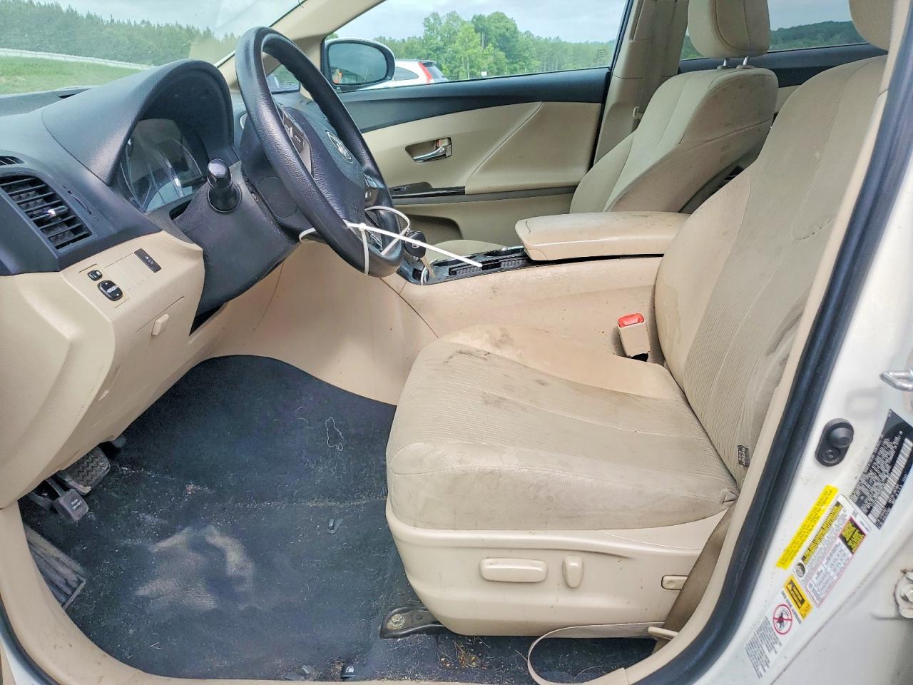 2011 Toyota Venza Fwd 4cyl White vin: 4T3ZA3BB7BU038716