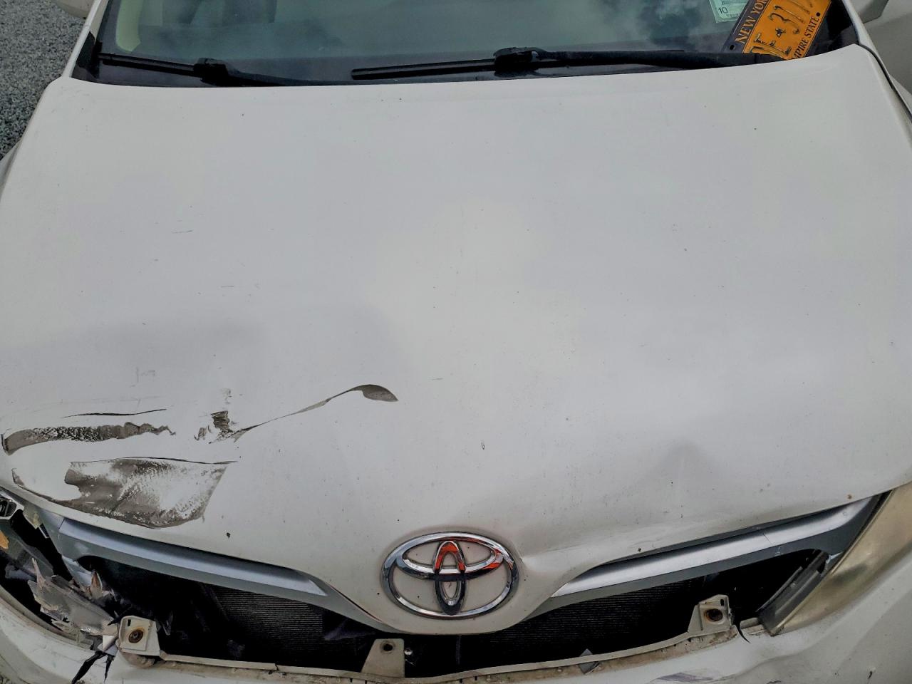 2011 Toyota Venza Fwd 4cyl White vin: 4T3ZA3BB7BU038716