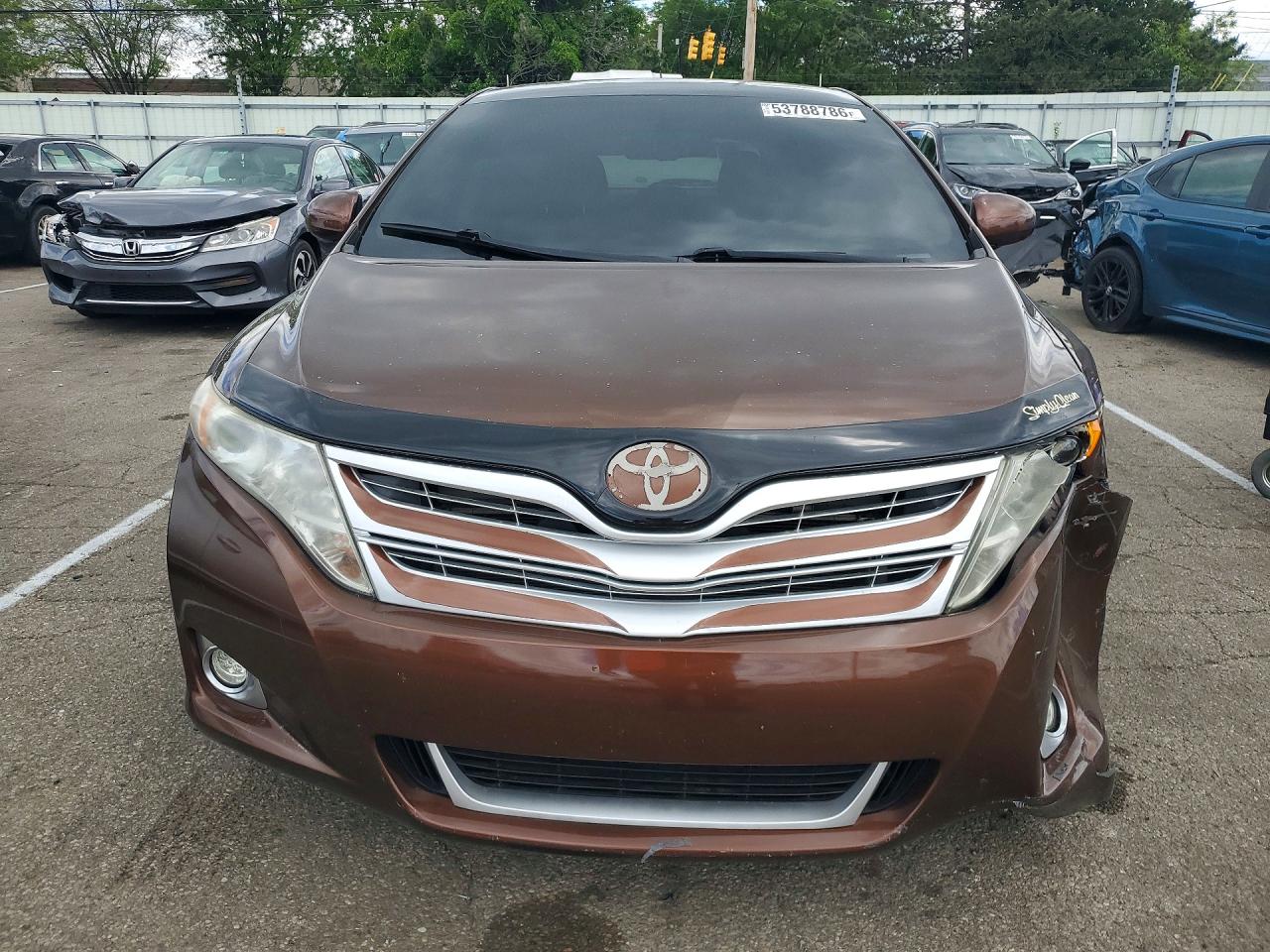 2011 Toyota Venza Fwd 4cyl Brown vin: 4T3ZA3BB7BU039607