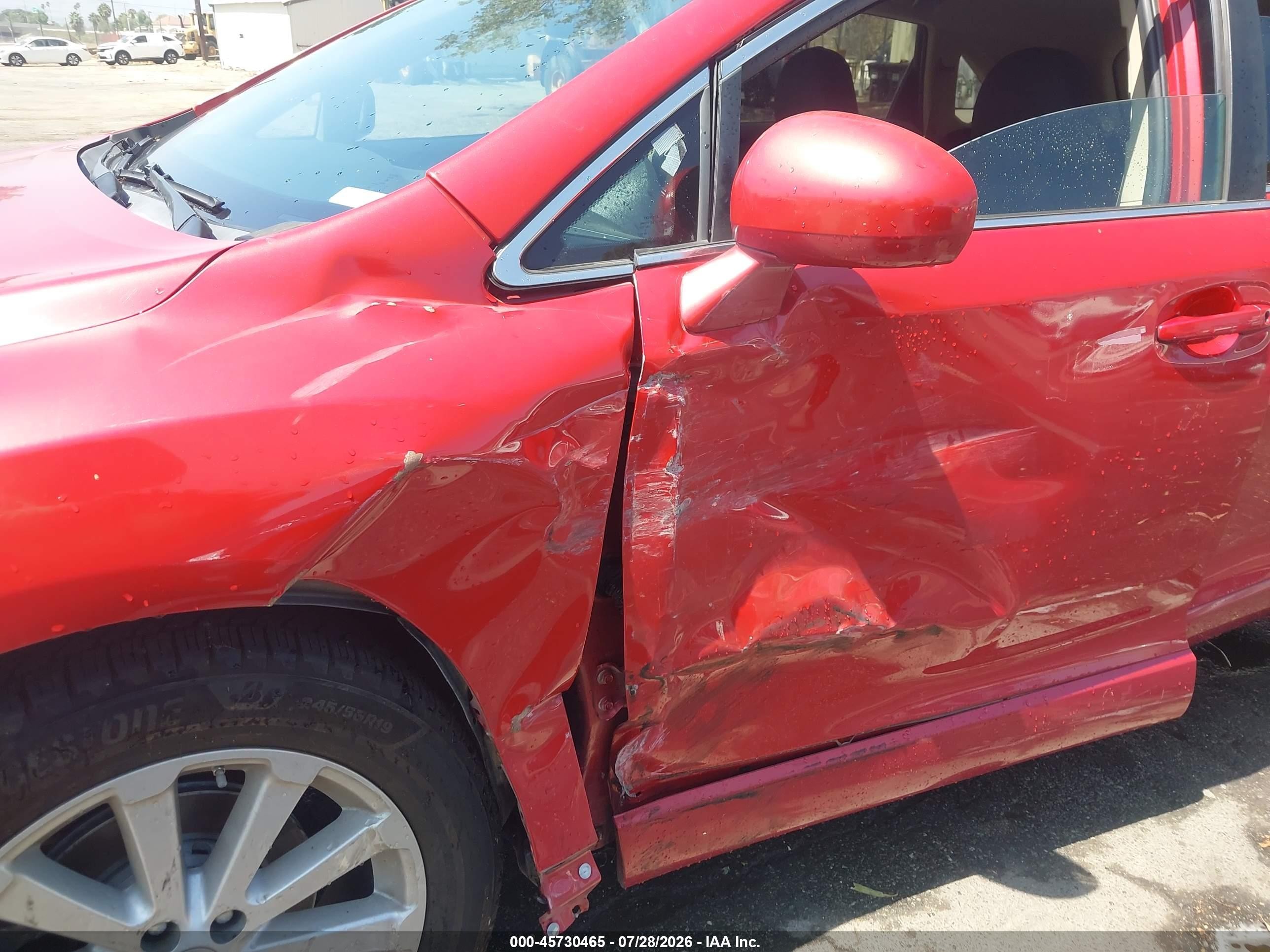 2011 Toyota Venza   Red vin: 4T3ZA3BB7BU040840