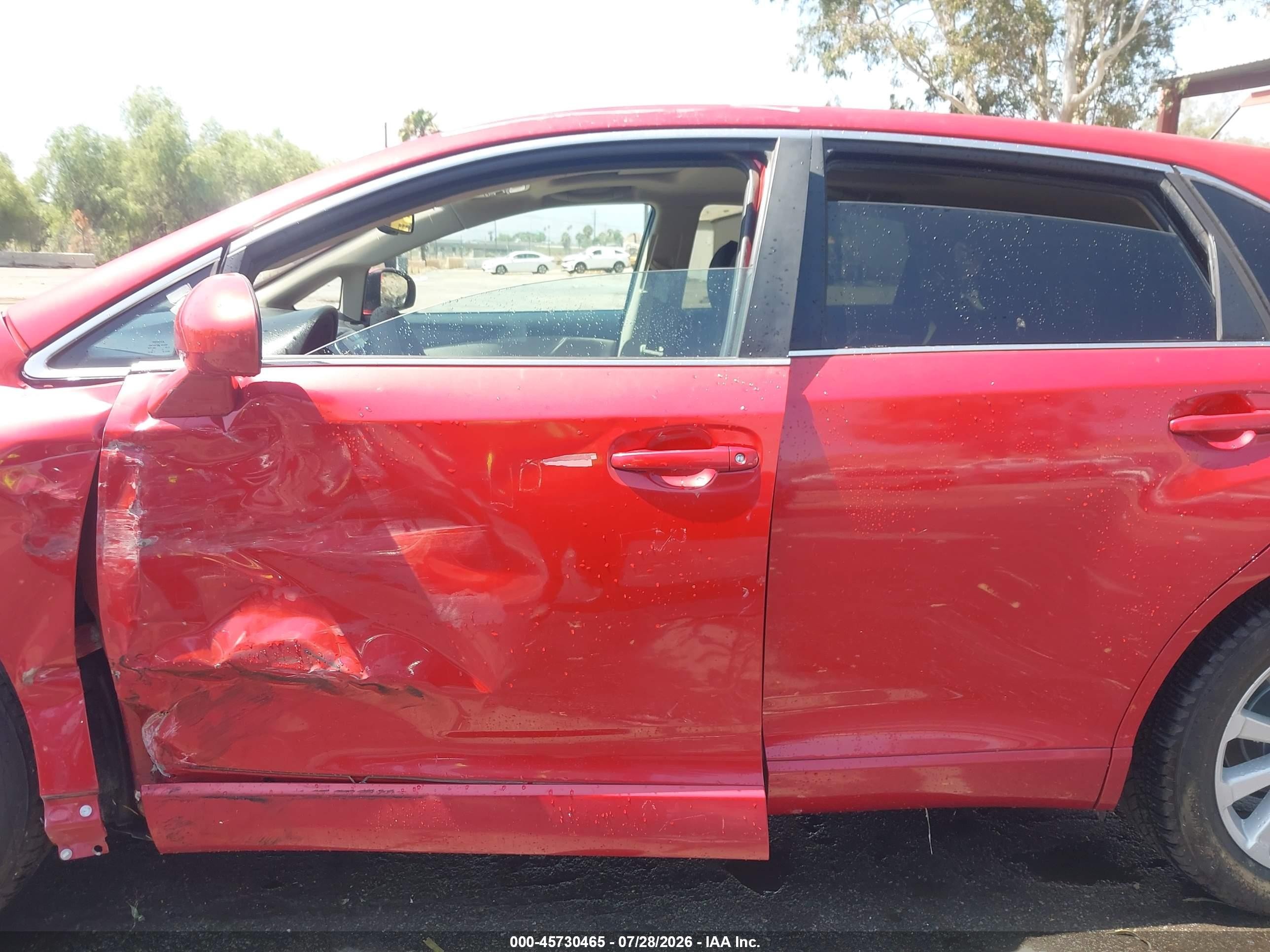 2011 Toyota Venza   Red vin: 4T3ZA3BB7BU040840