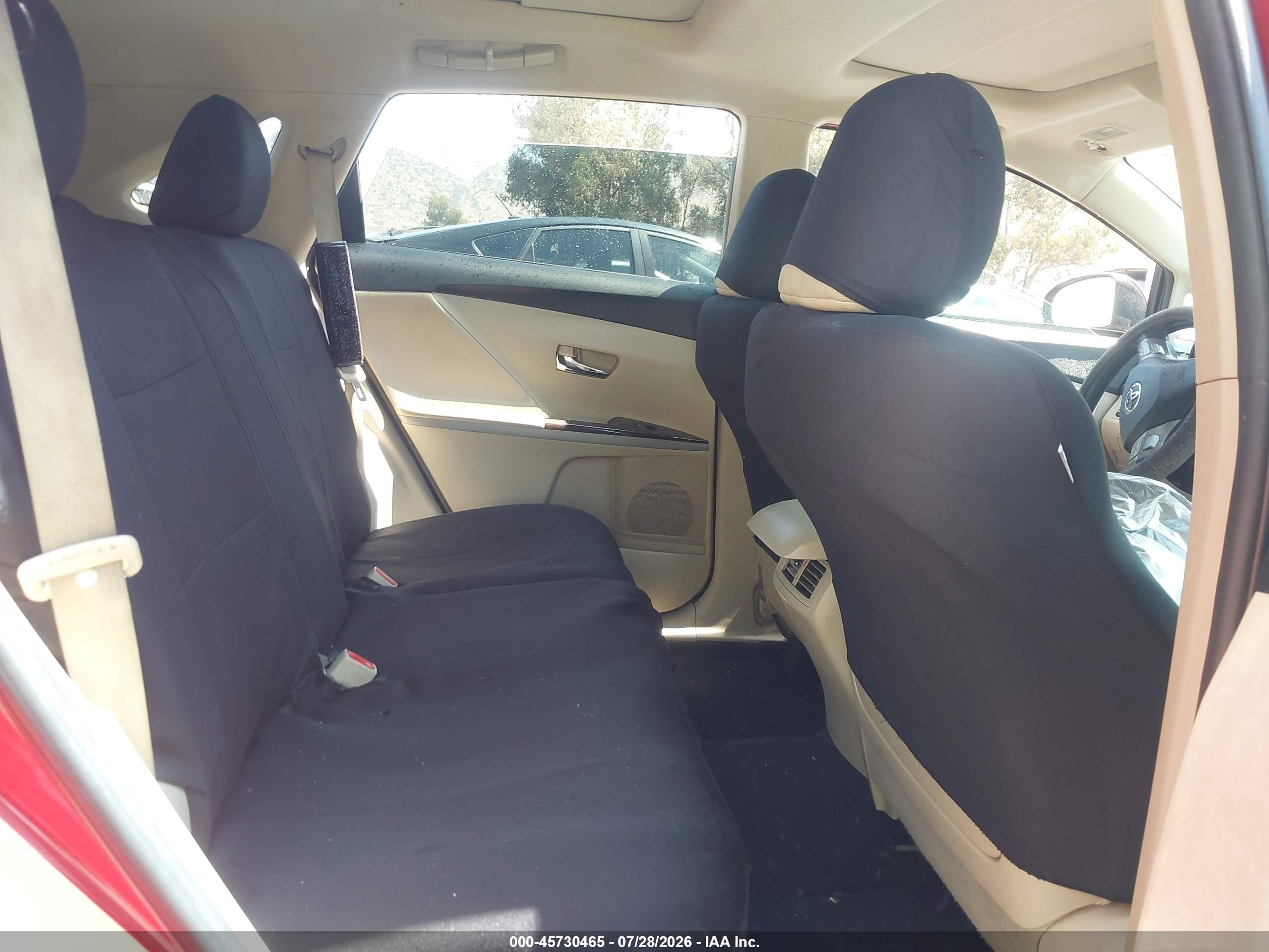 2011 Toyota Venza   Red vin: 4T3ZA3BB7BU040840