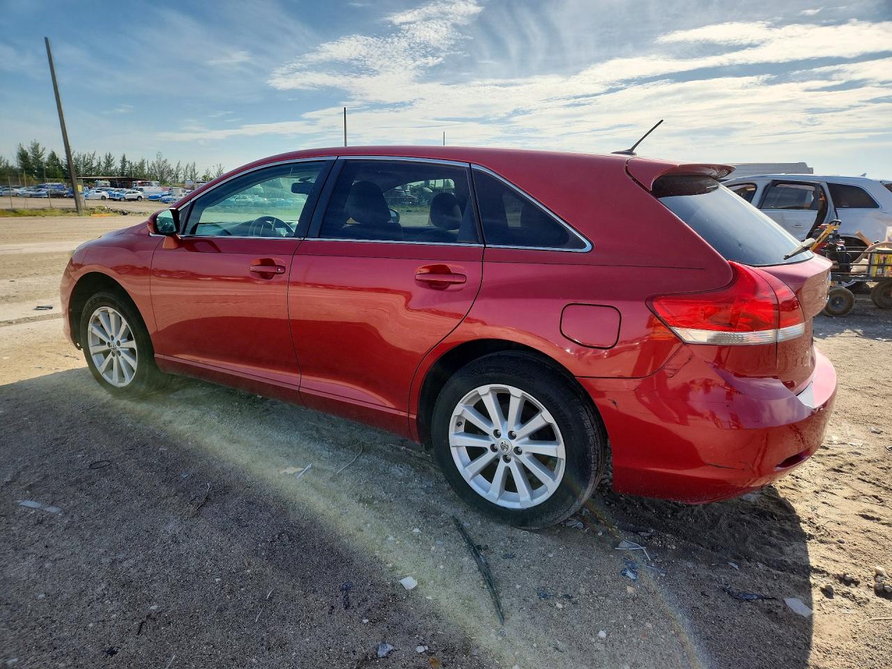2011 Toyota Venza Fwd 4cyl Red vin: 4T3ZA3BB7BU044225