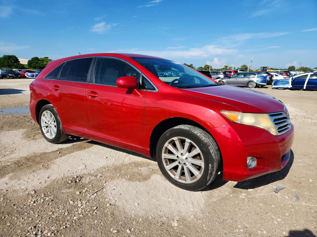 2011 Toyota Venza Fwd 4cyl Red vin: 4T3ZA3BB7BU044225