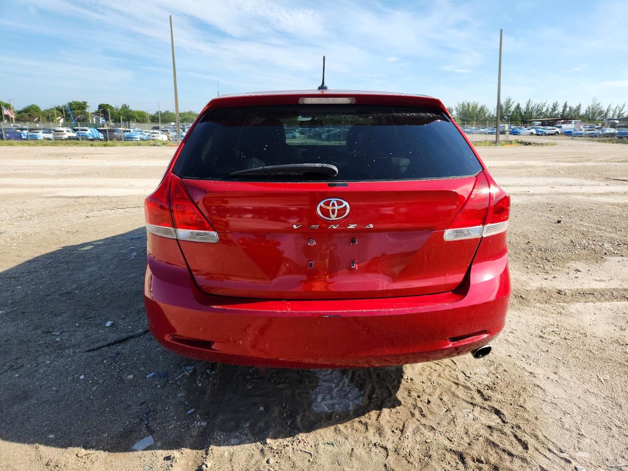 2011 Toyota Venza Fwd 4cyl Red vin: 4T3ZA3BB7BU044225