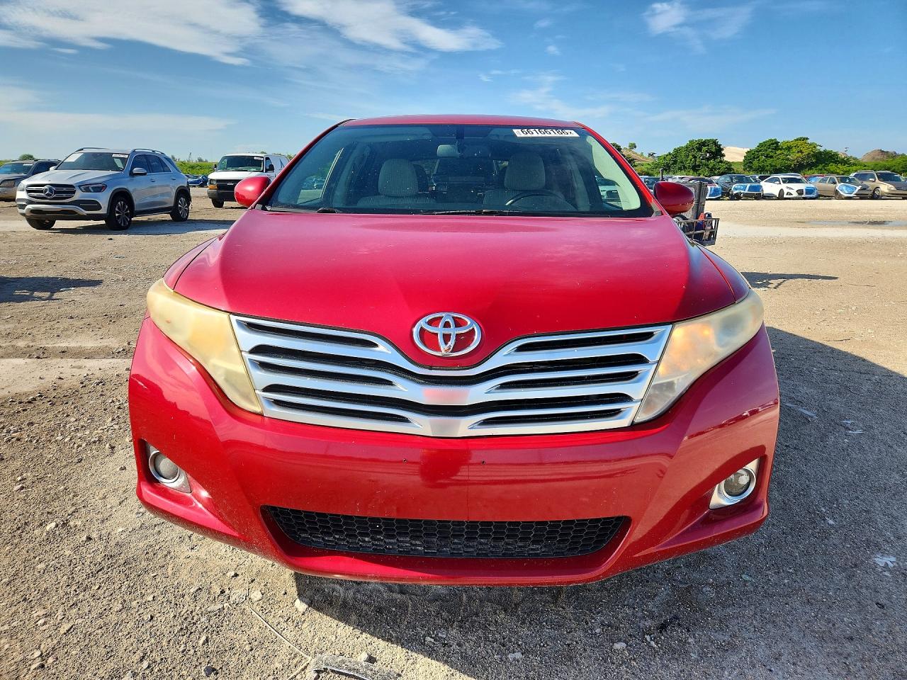 2011 Toyota Venza Fwd 4cyl Red vin: 4T3ZA3BB7BU044225