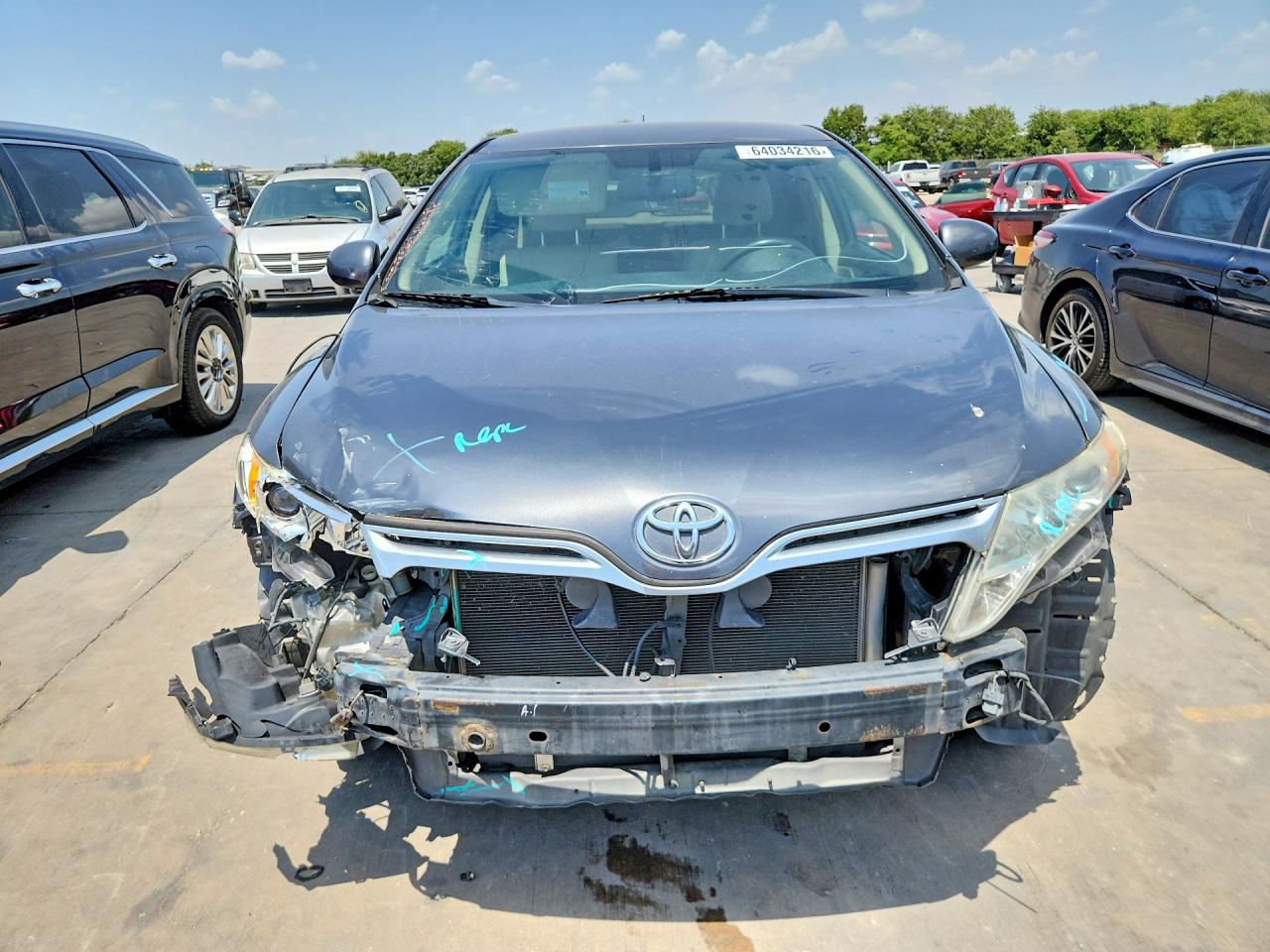 2012 Toyota Venza Le Gray vin: 4T3ZA3BB7CU055968