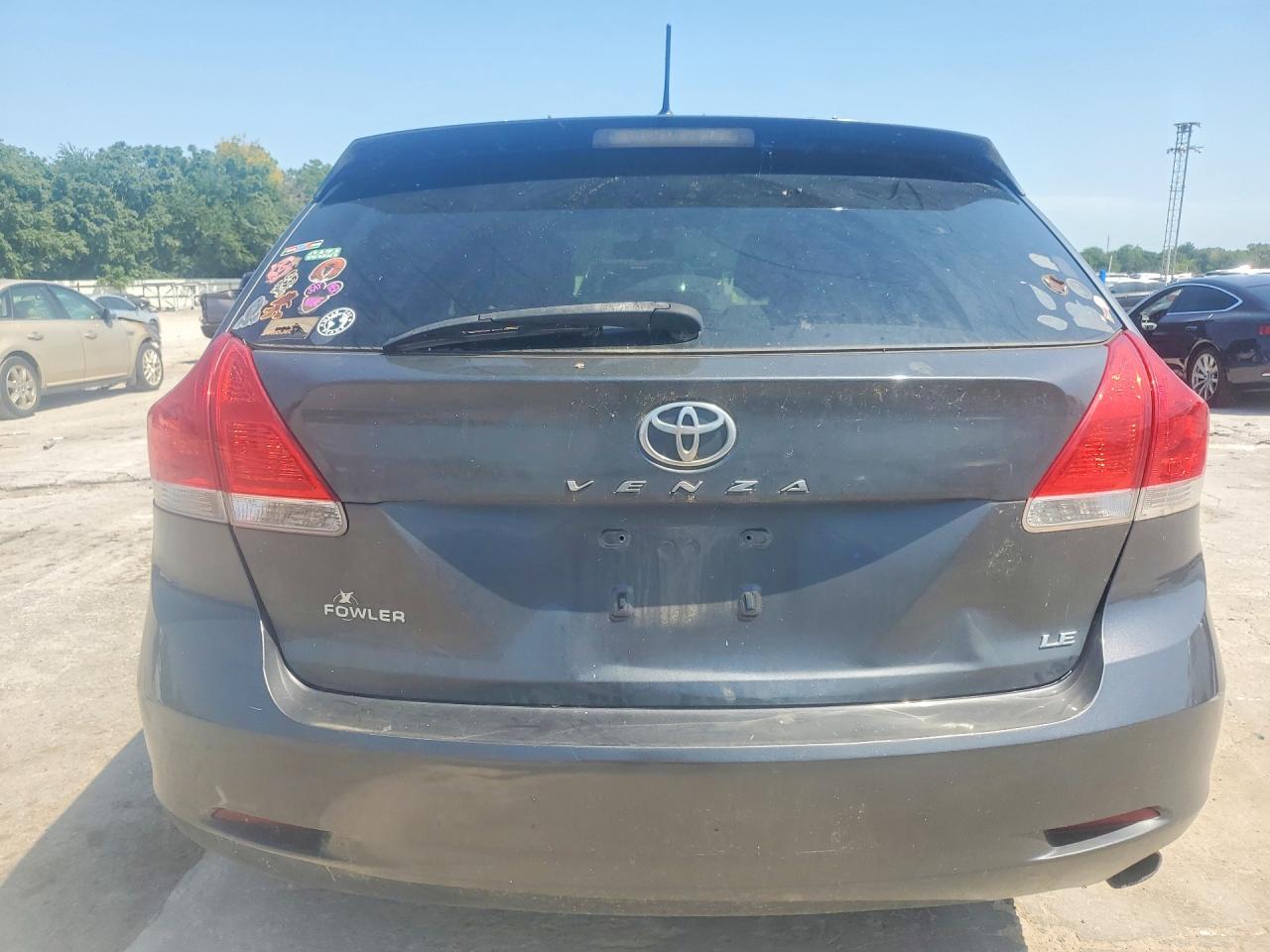 2012 Toyota Venza Le Gray vin: 4T3ZA3BB7CU056537