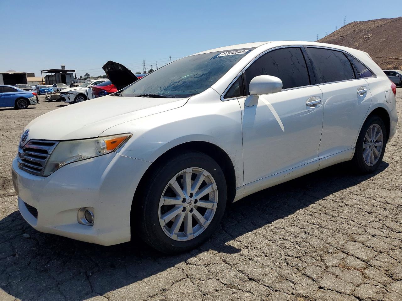 2012 Toyota Venza Xle White vin: 4T3ZA3BB7CU060586