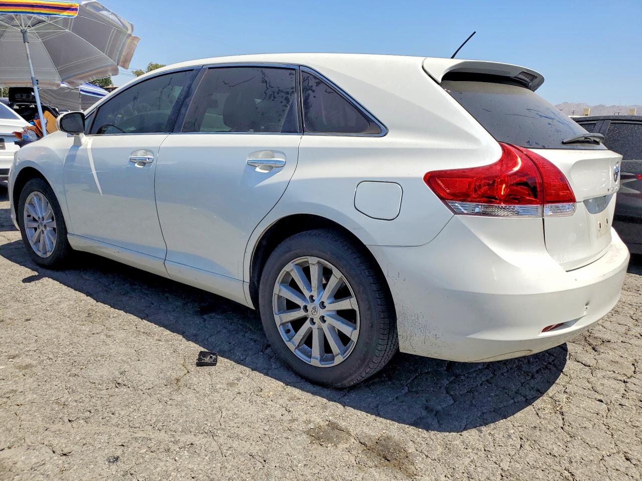 2012 Toyota Venza Xle White vin: 4T3ZA3BB7CU060586