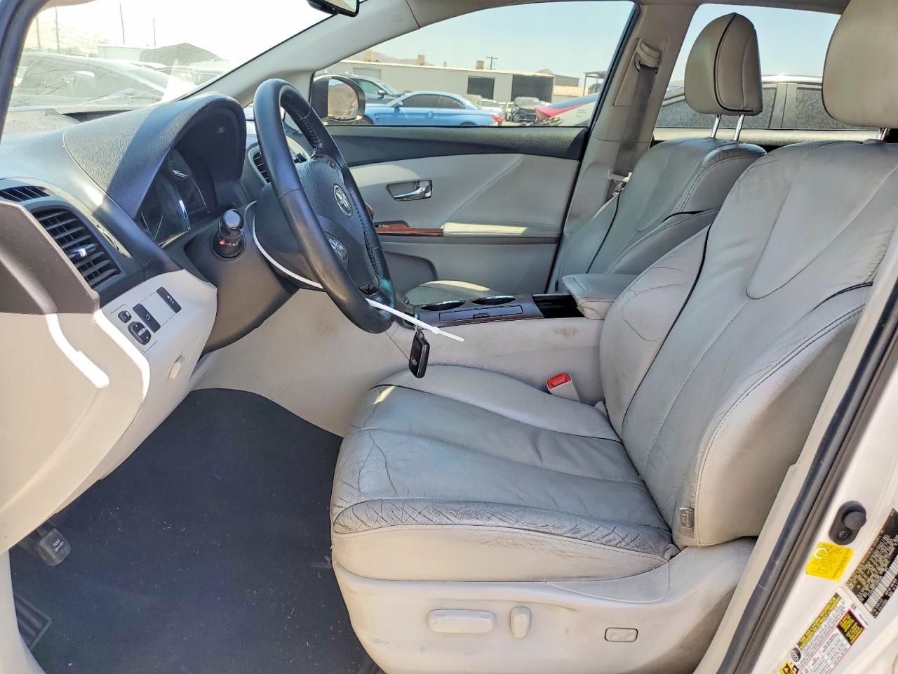 2012 Toyota Venza Xle White vin: 4T3ZA3BB7CU060586