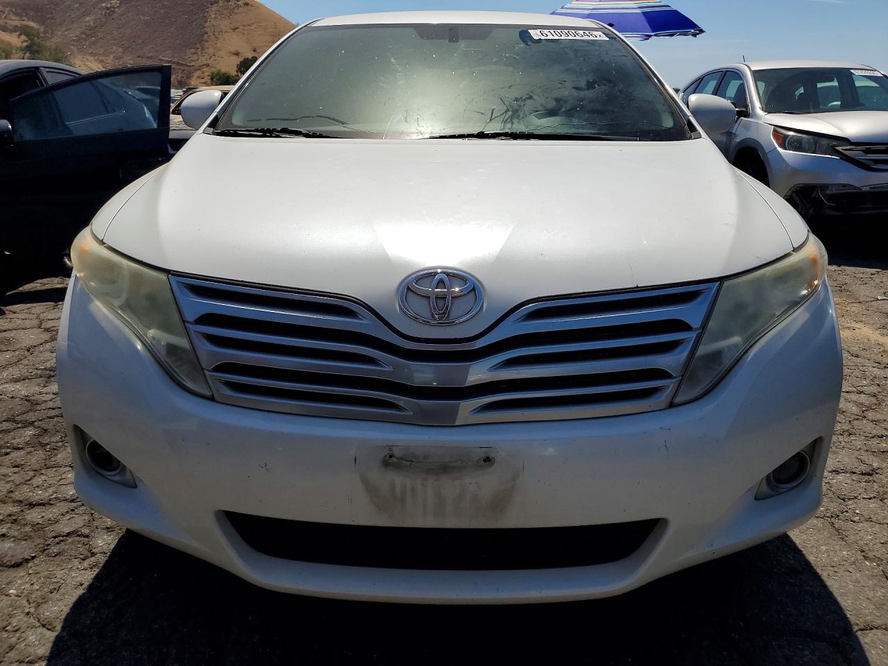 2012 Toyota Venza Xle White vin: 4T3ZA3BB7CU060586
