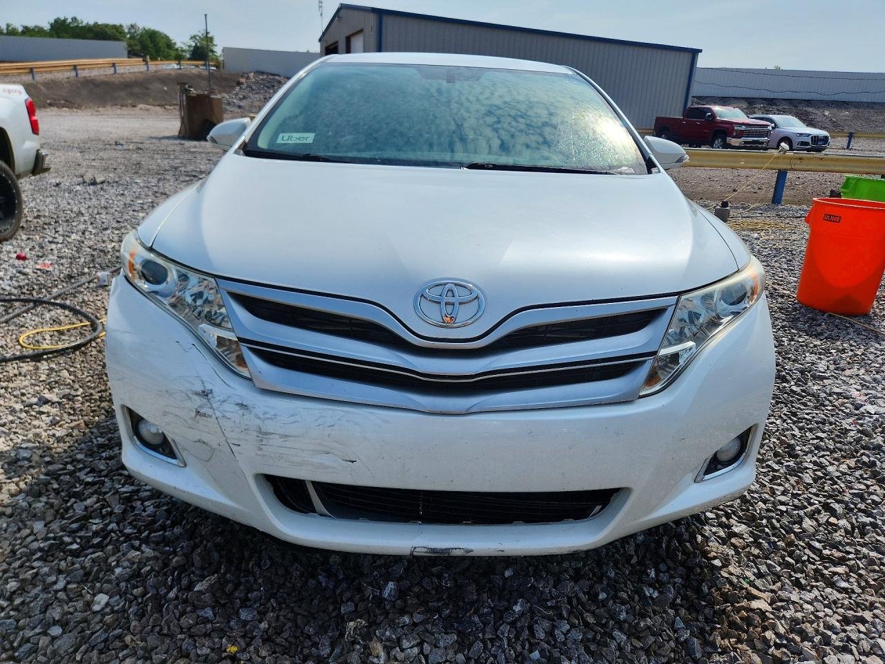 2013 Toyota Venza Xle White vin: 4T3ZA3BB7DU067359