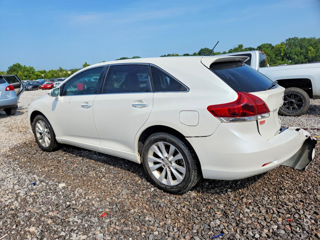 2013 Toyota Venza Xle White vin: 4T3ZA3BB7DU067359