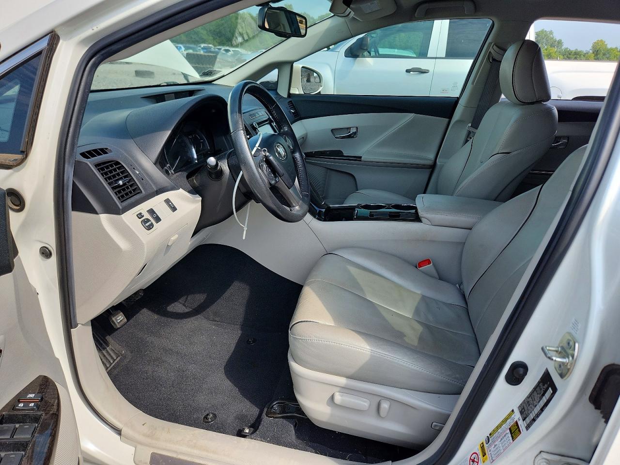 2013 Toyota Venza Xle White vin: 4T3ZA3BB7DU067359