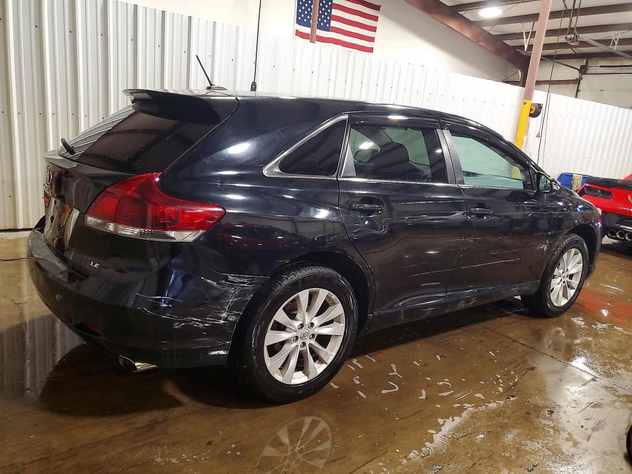 2013 Toyota Venza Le Black vin: 4T3ZA3BB7DU071346