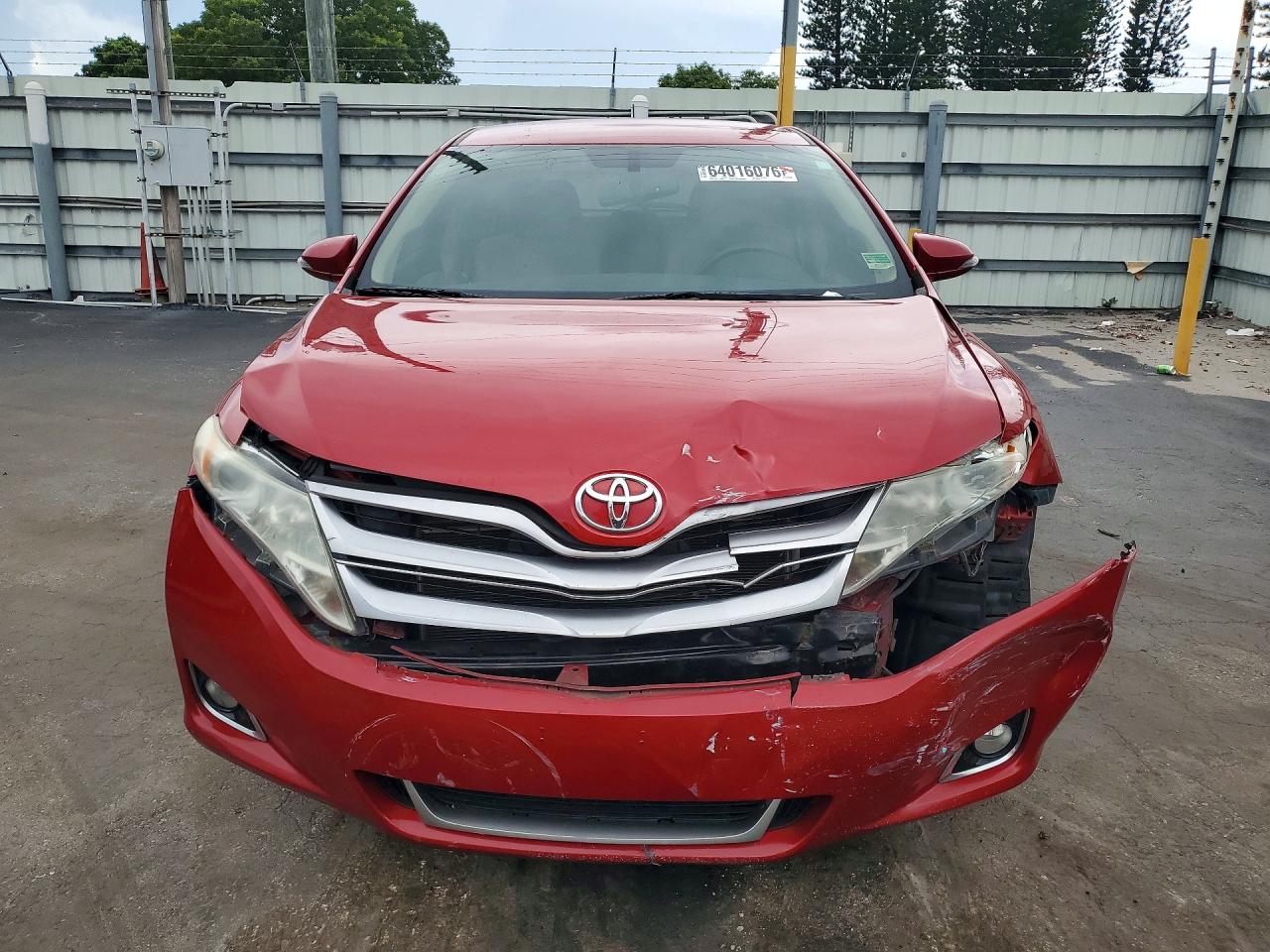 2013 Toyota Venza Le Red vin: 4T3ZA3BB7DU073369