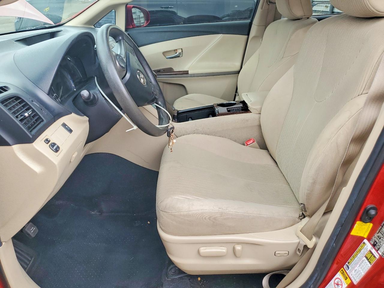 2013 Toyota Venza Le Red vin: 4T3ZA3BB7DU073369