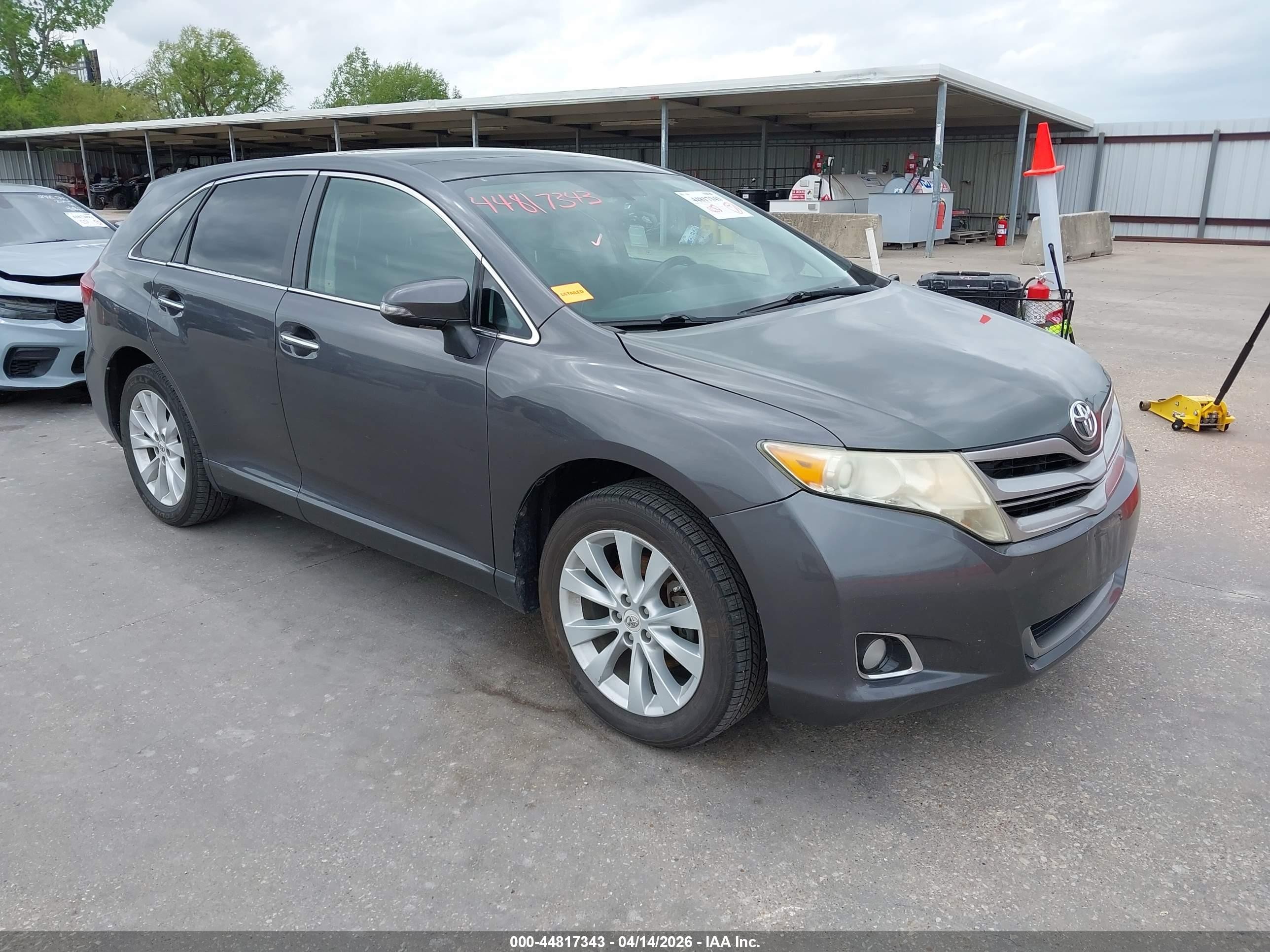 2013 Toyota Venza Xle Gray vin: 4T3ZA3BB7DU073470