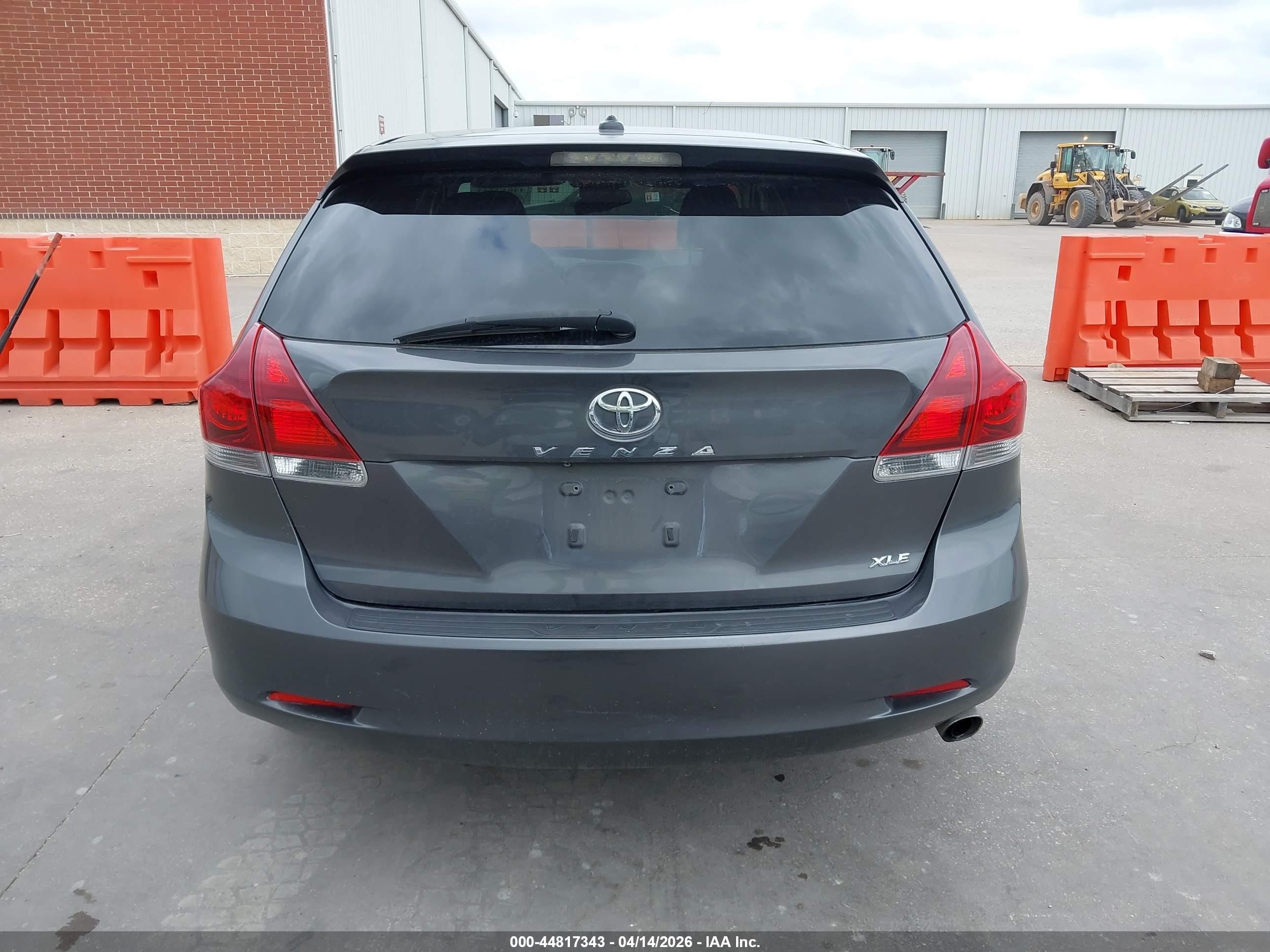 2013 Toyota Venza Xle Gray vin: 4T3ZA3BB7DU073470