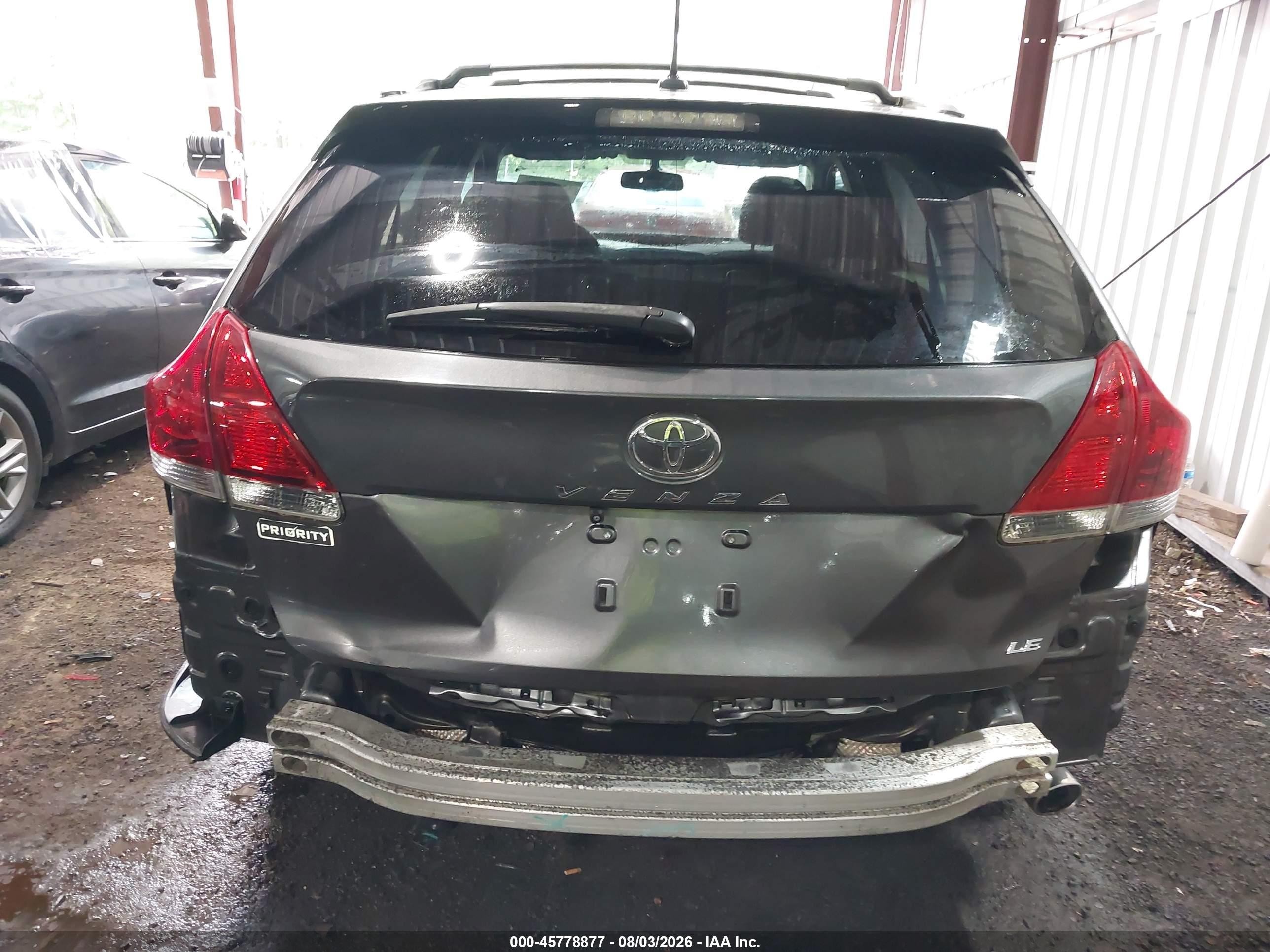 2014 Toyota Venza Le Blue vin: 4T3ZA3BB7EU084597