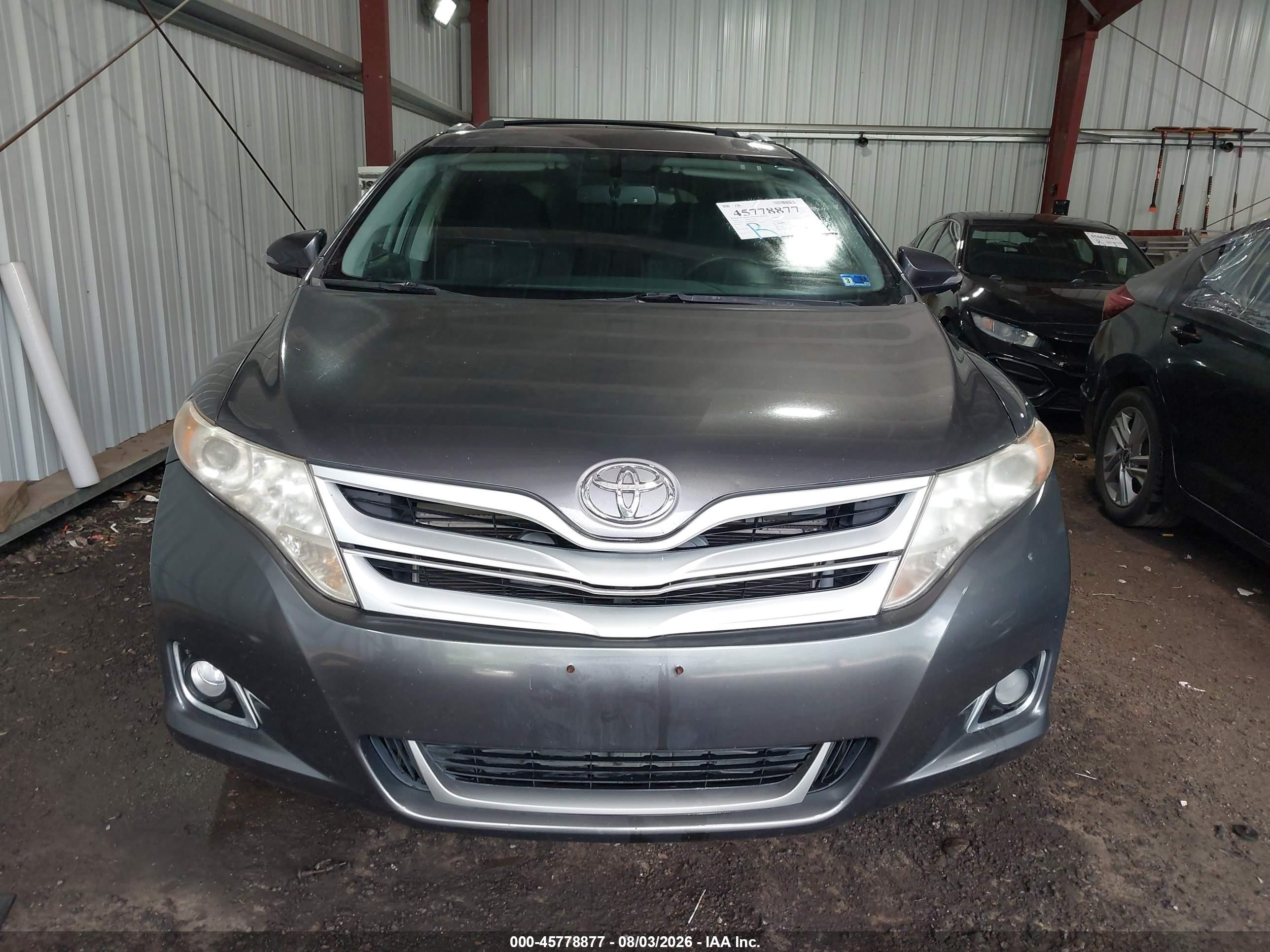 2014 Toyota Venza Le Blue vin: 4T3ZA3BB7EU084597