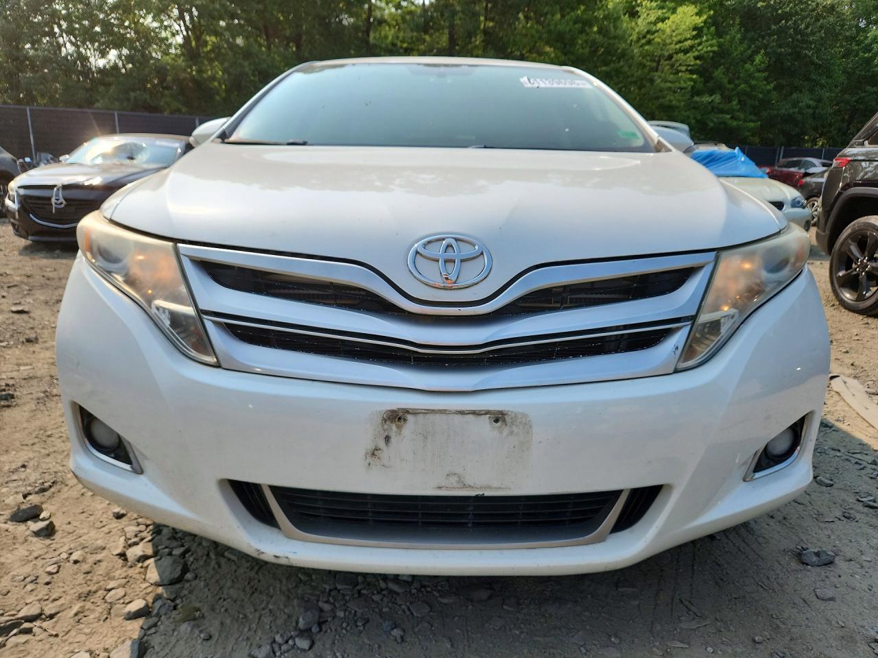 2014 Toyota Venza Le White vin: 4T3ZA3BB7EU086883