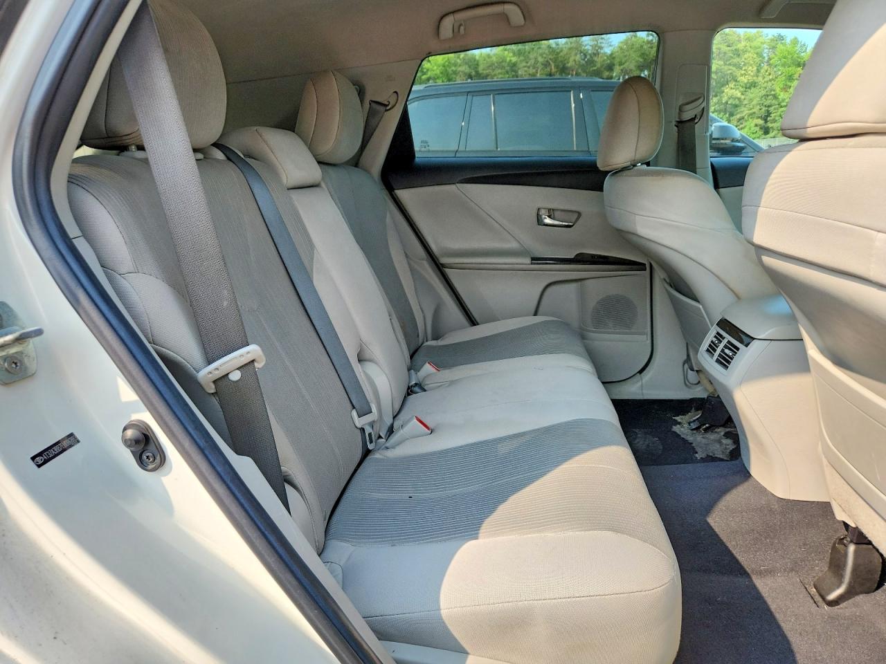 2014 Toyota Venza Le White vin: 4T3ZA3BB7EU086883