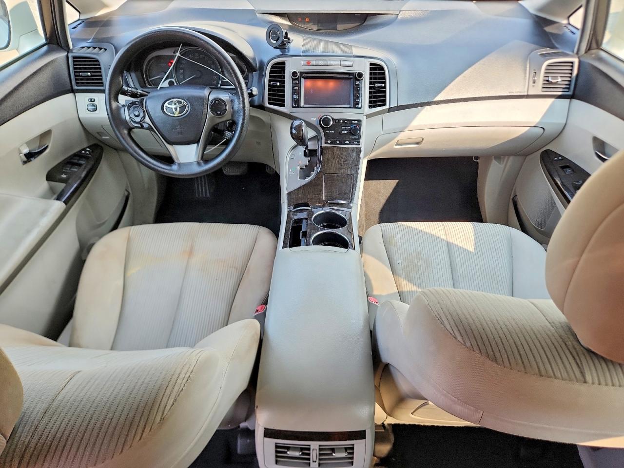 2014 Toyota Venza Le White vin: 4T3ZA3BB7EU086883