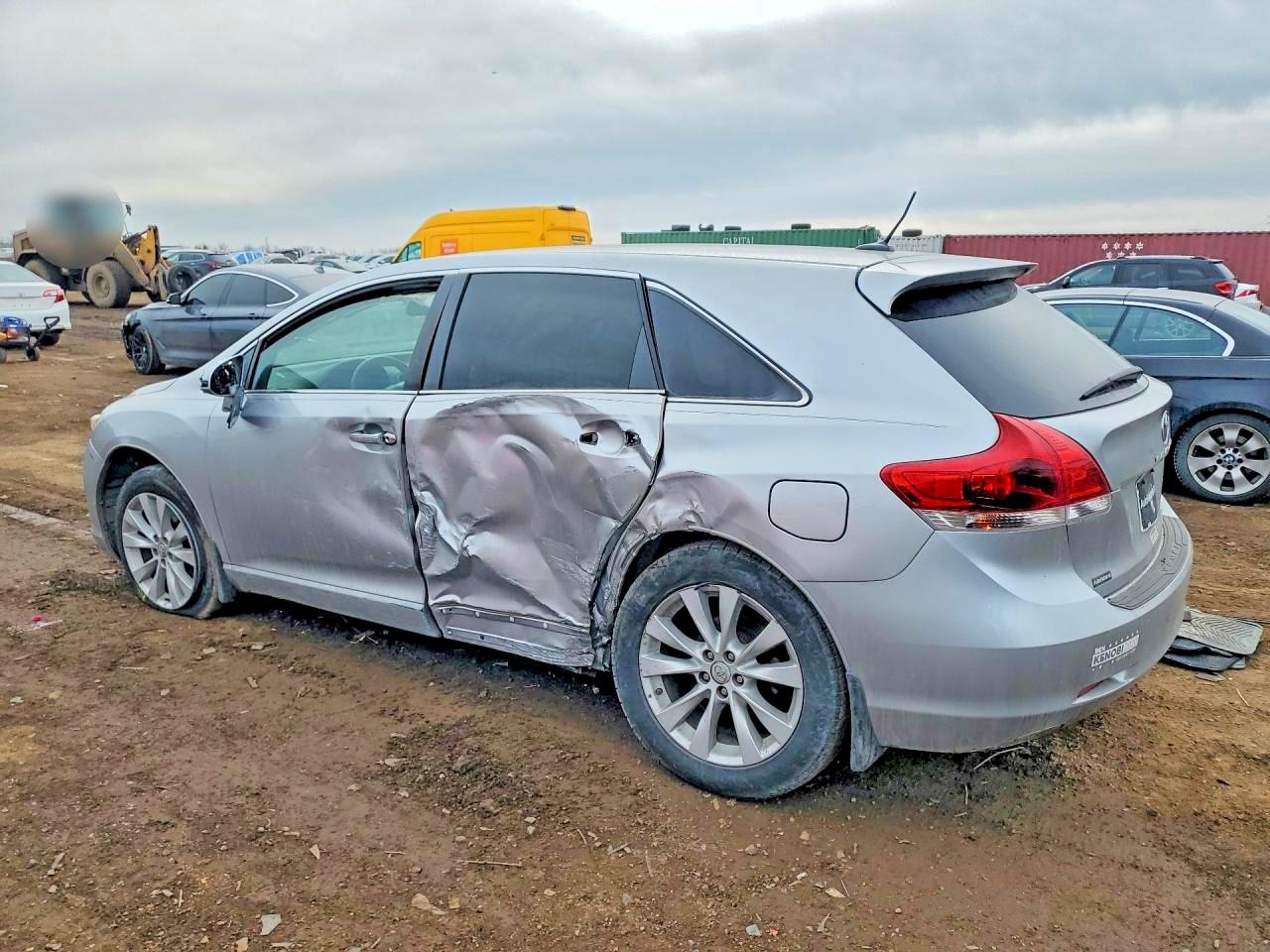 2015 Toyota Venza Le Silver vin: 4T3ZA3BB7FU093673