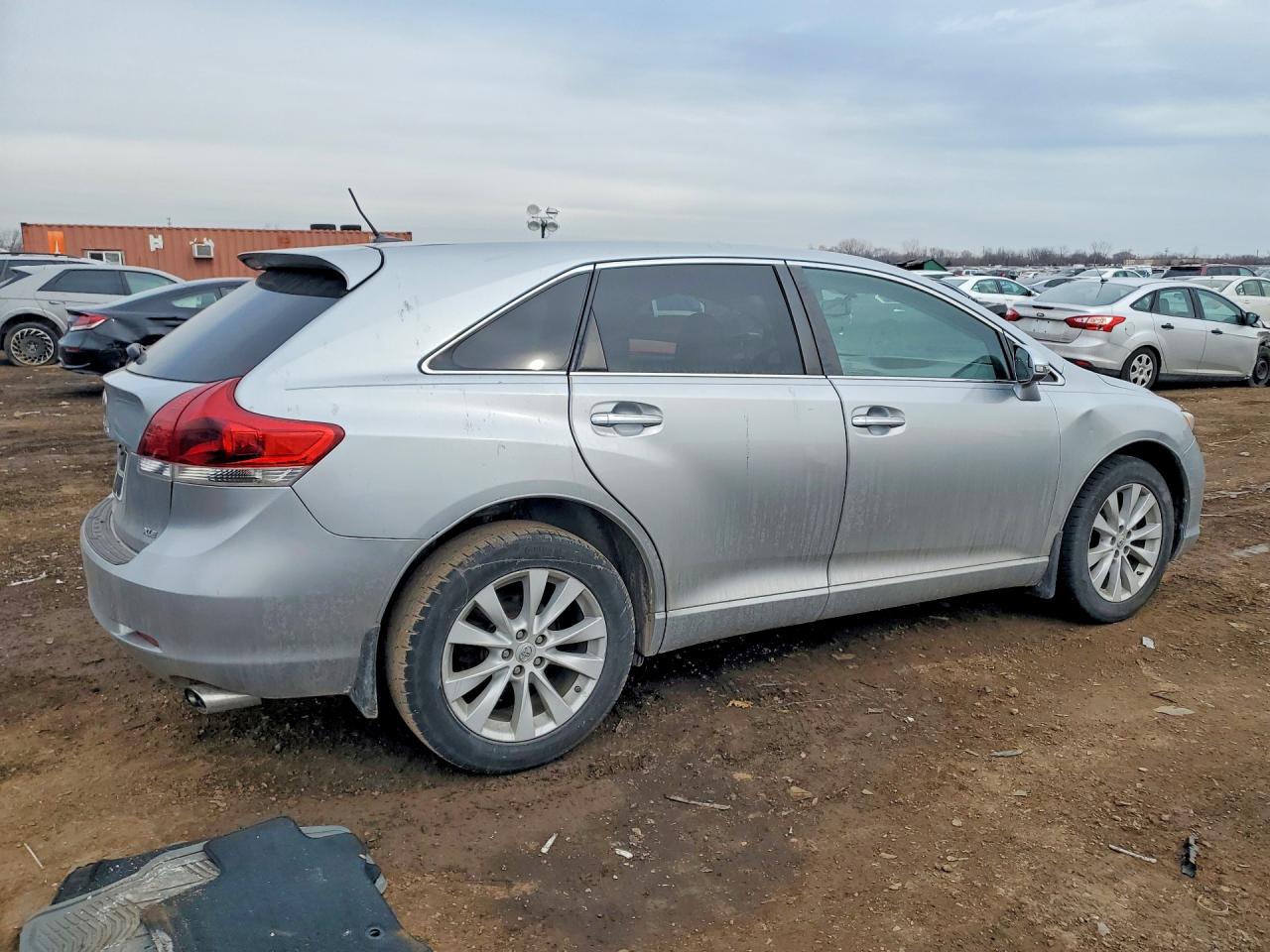 2015 Toyota Venza Le Silver vin: 4T3ZA3BB7FU093673