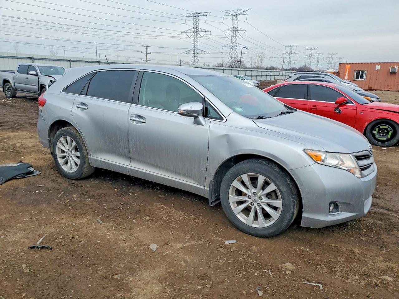 2015 Toyota Venza Le Silver vin: 4T3ZA3BB7FU093673