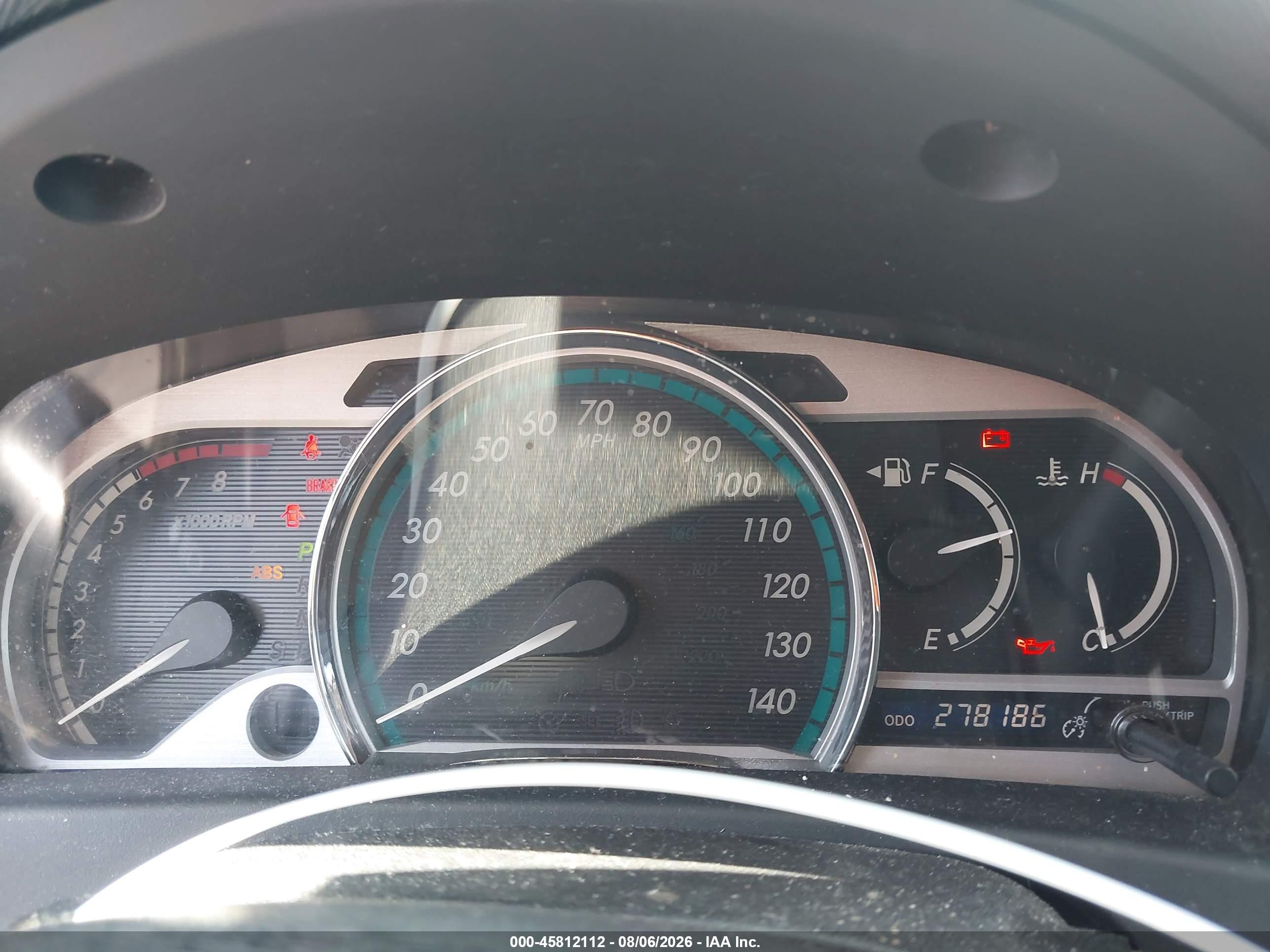 2010 Toyota Venza   White vin: 4T3ZA3BB8AU030249
