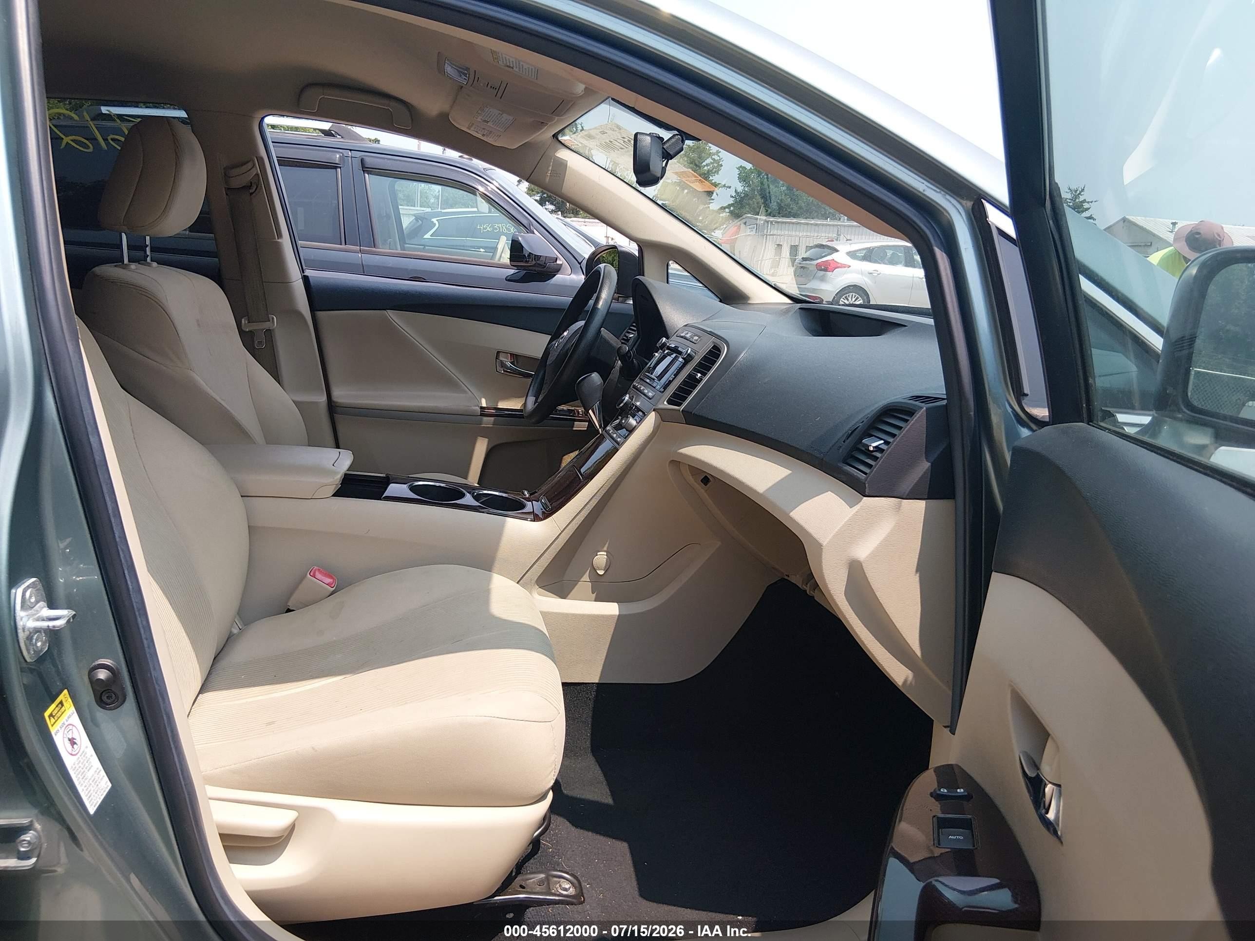2011 Toyota Venza   Blue vin: 4T3ZA3BB8BU039356