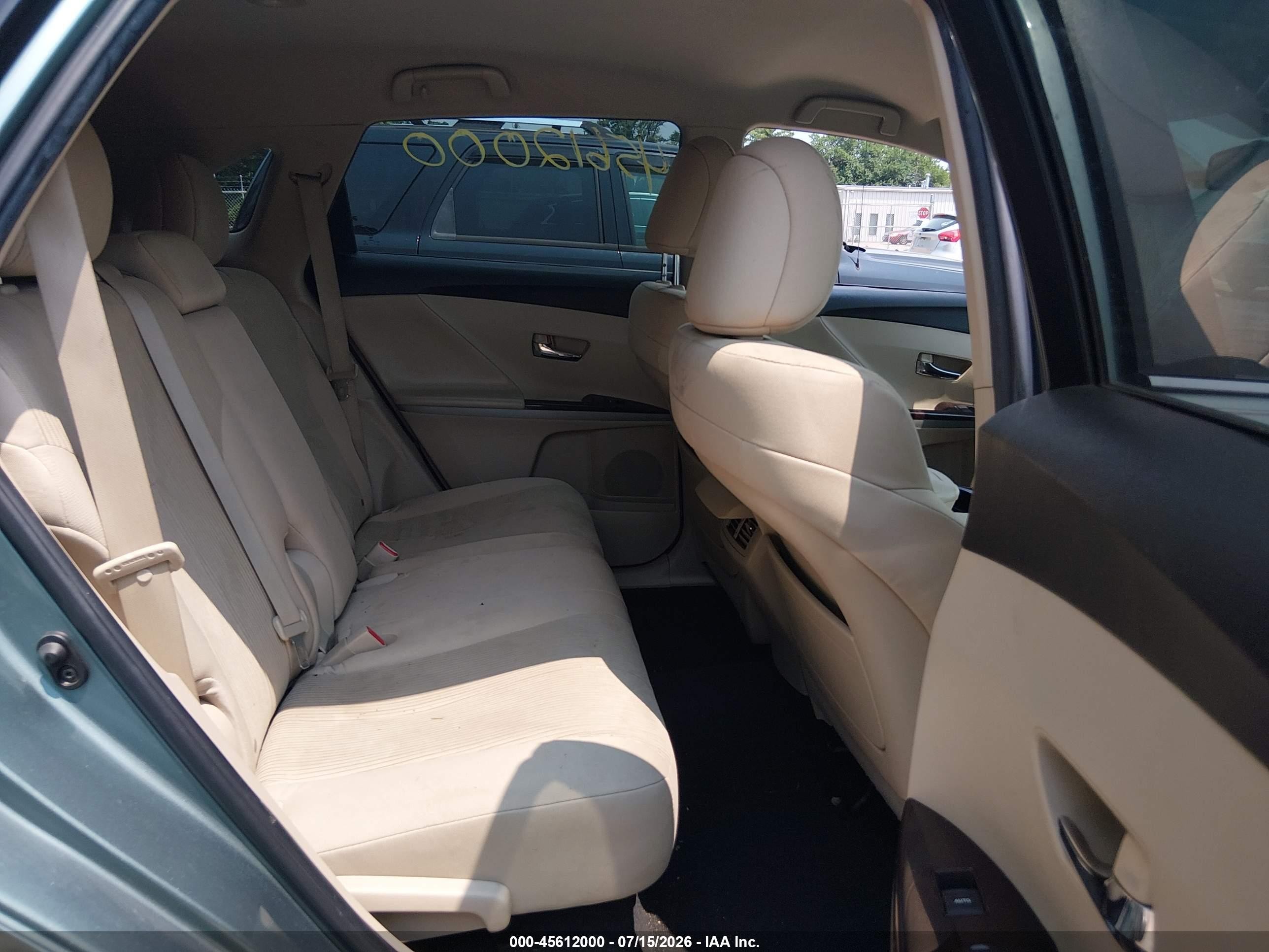 2011 Toyota Venza   Blue vin: 4T3ZA3BB8BU039356