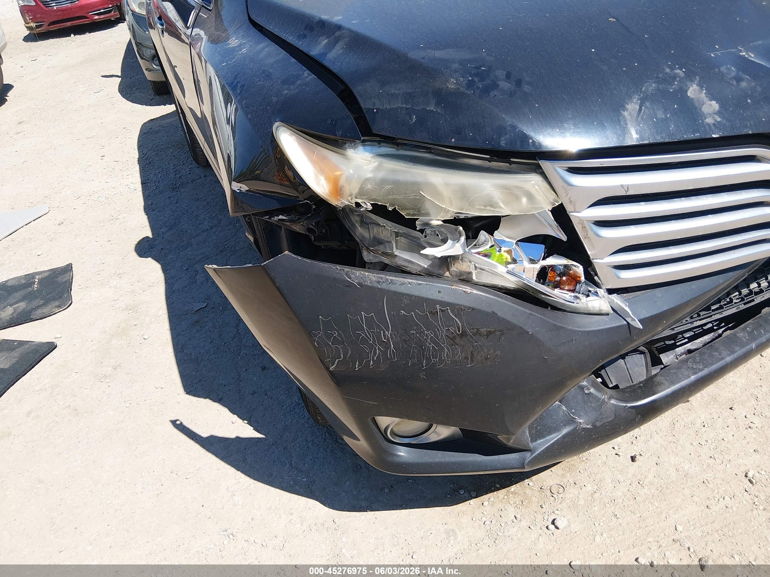 2011 Toyota Venza   Black vin: 4T3ZA3BB8BU045092