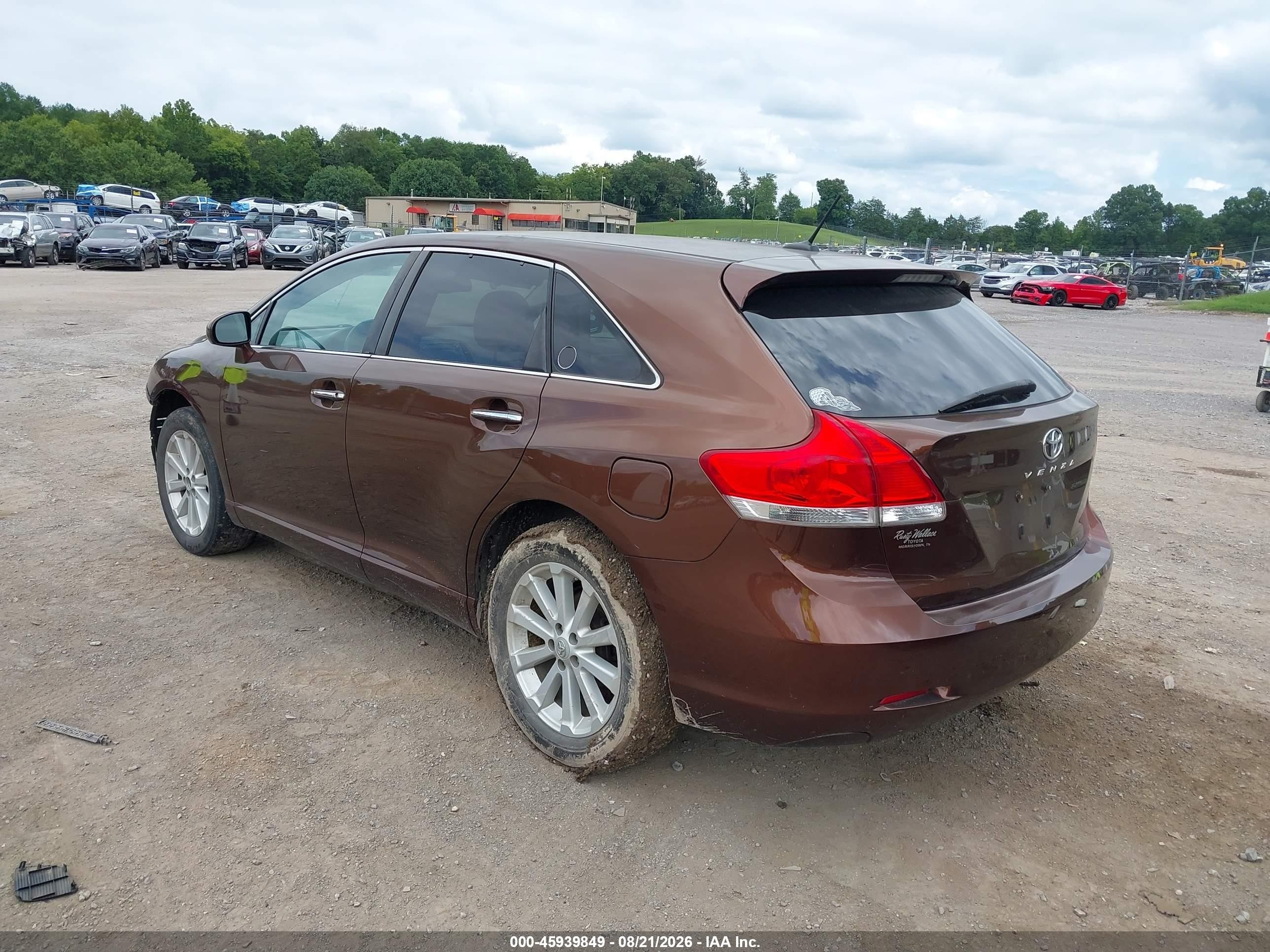 2011 Toyota Venza   Brown vin: 4T3ZA3BB8BU046744