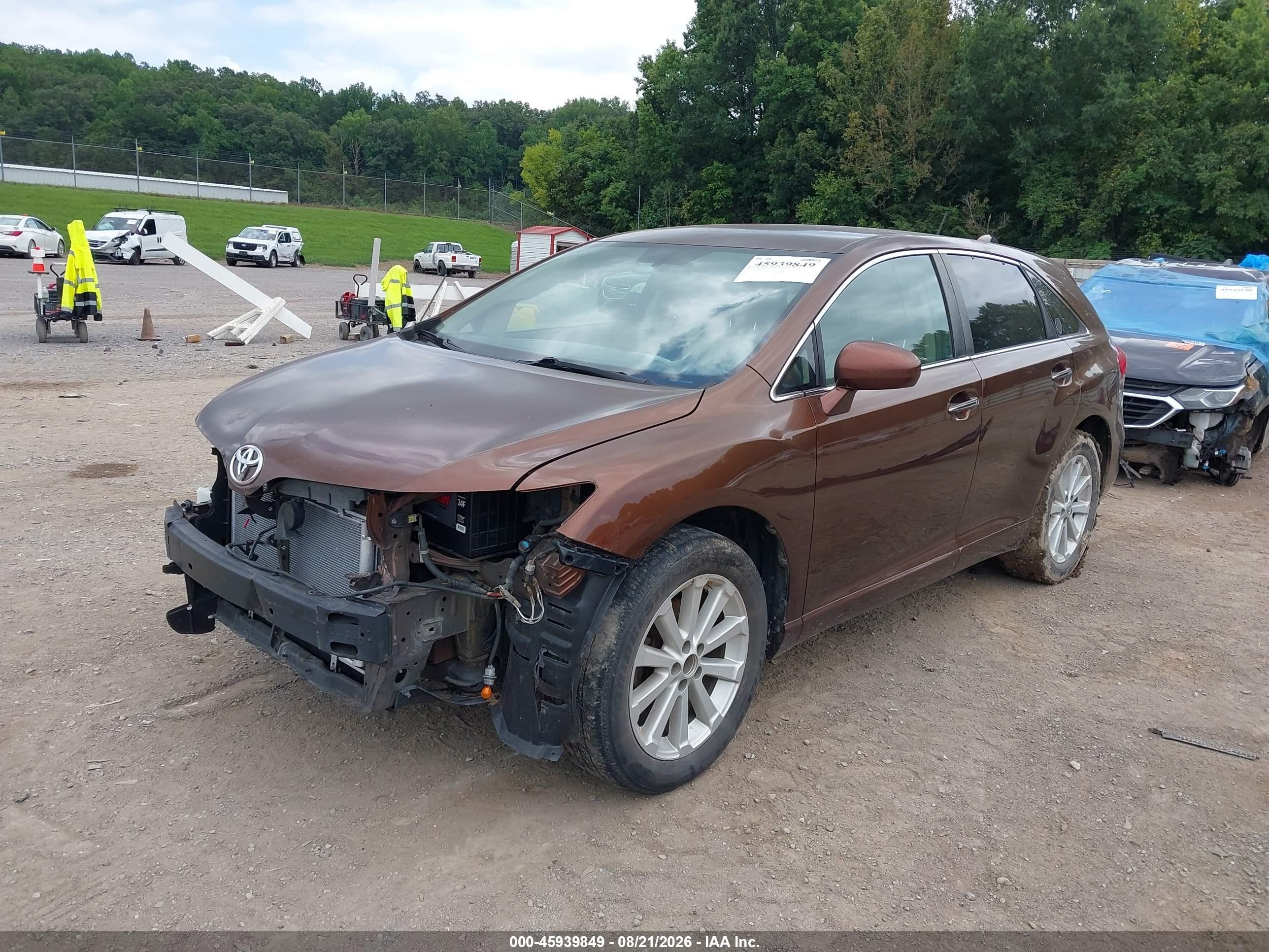 2011 Toyota Venza   Brown vin: 4T3ZA3BB8BU046744