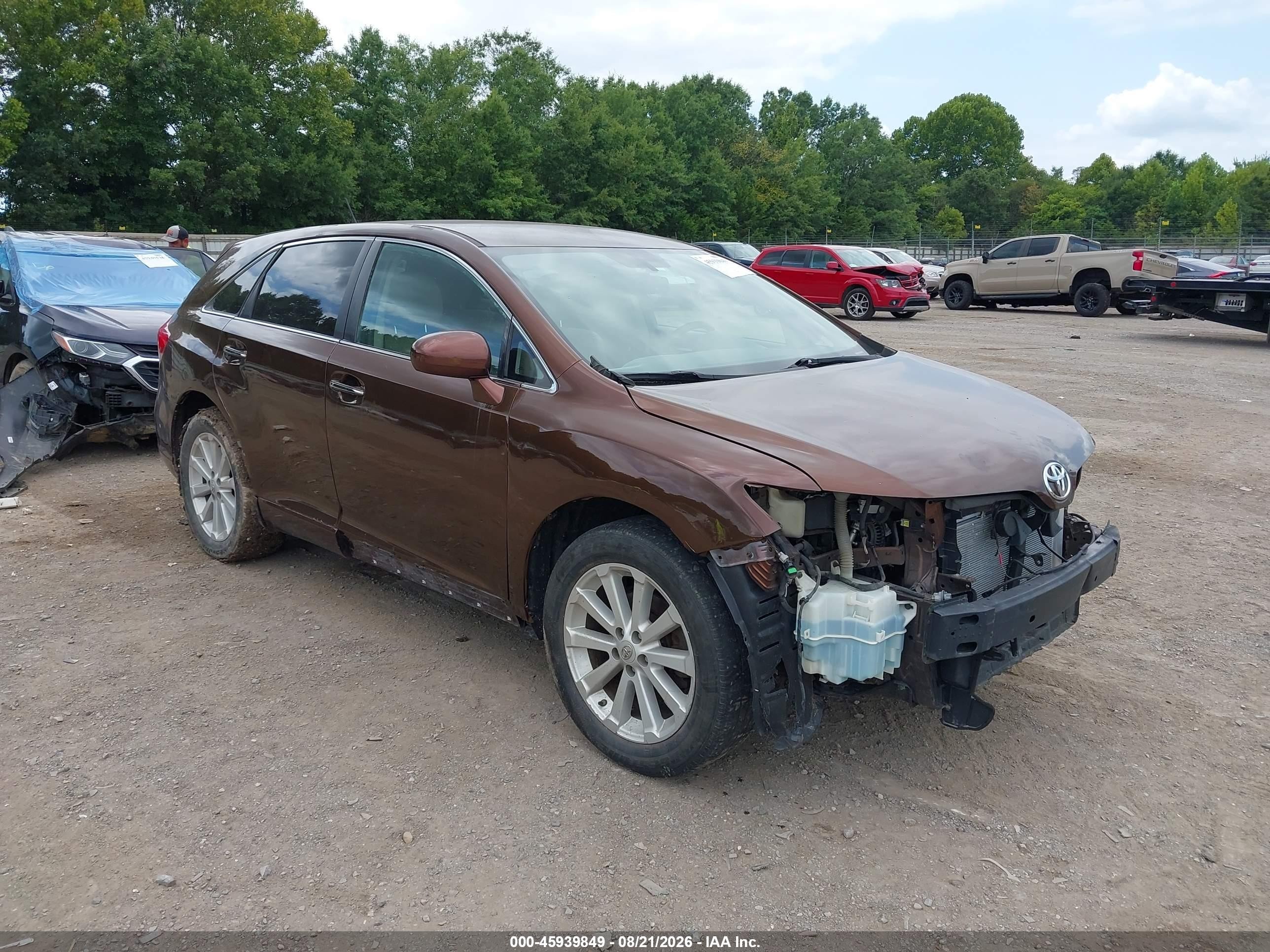 2011 Toyota Venza   Brown vin: 4T3ZA3BB8BU046744