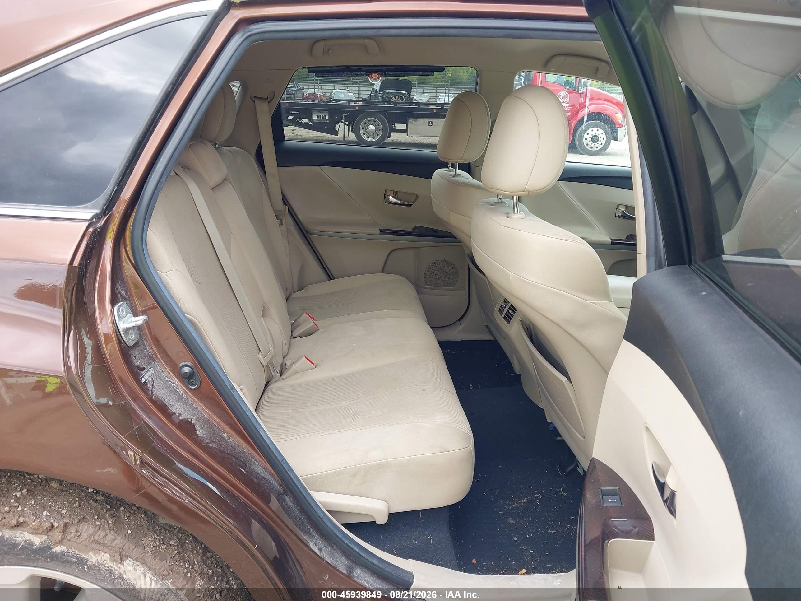 2011 Toyota Venza   Brown vin: 4T3ZA3BB8BU046744