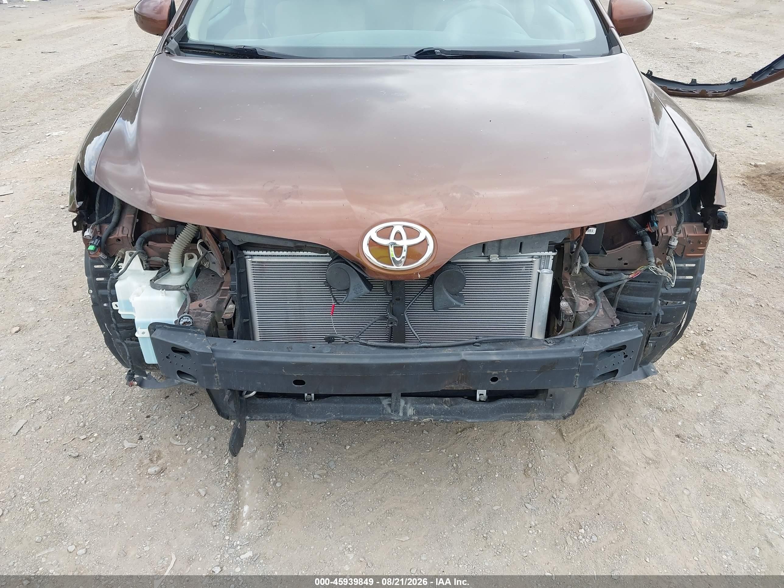 2011 Toyota Venza   Brown vin: 4T3ZA3BB8BU046744