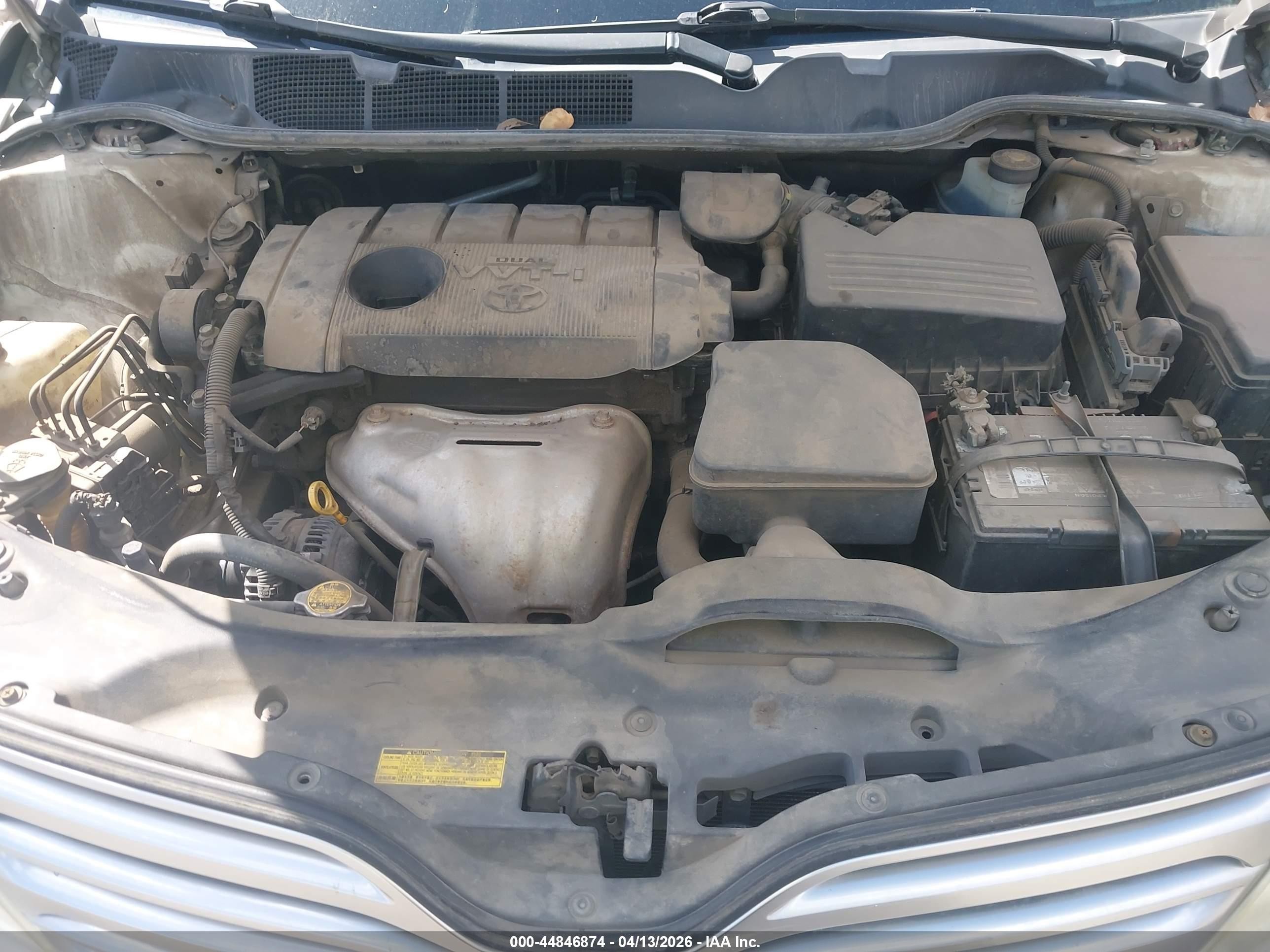 2011 Toyota Venza   White vin: 4T3ZA3BB8BU052074