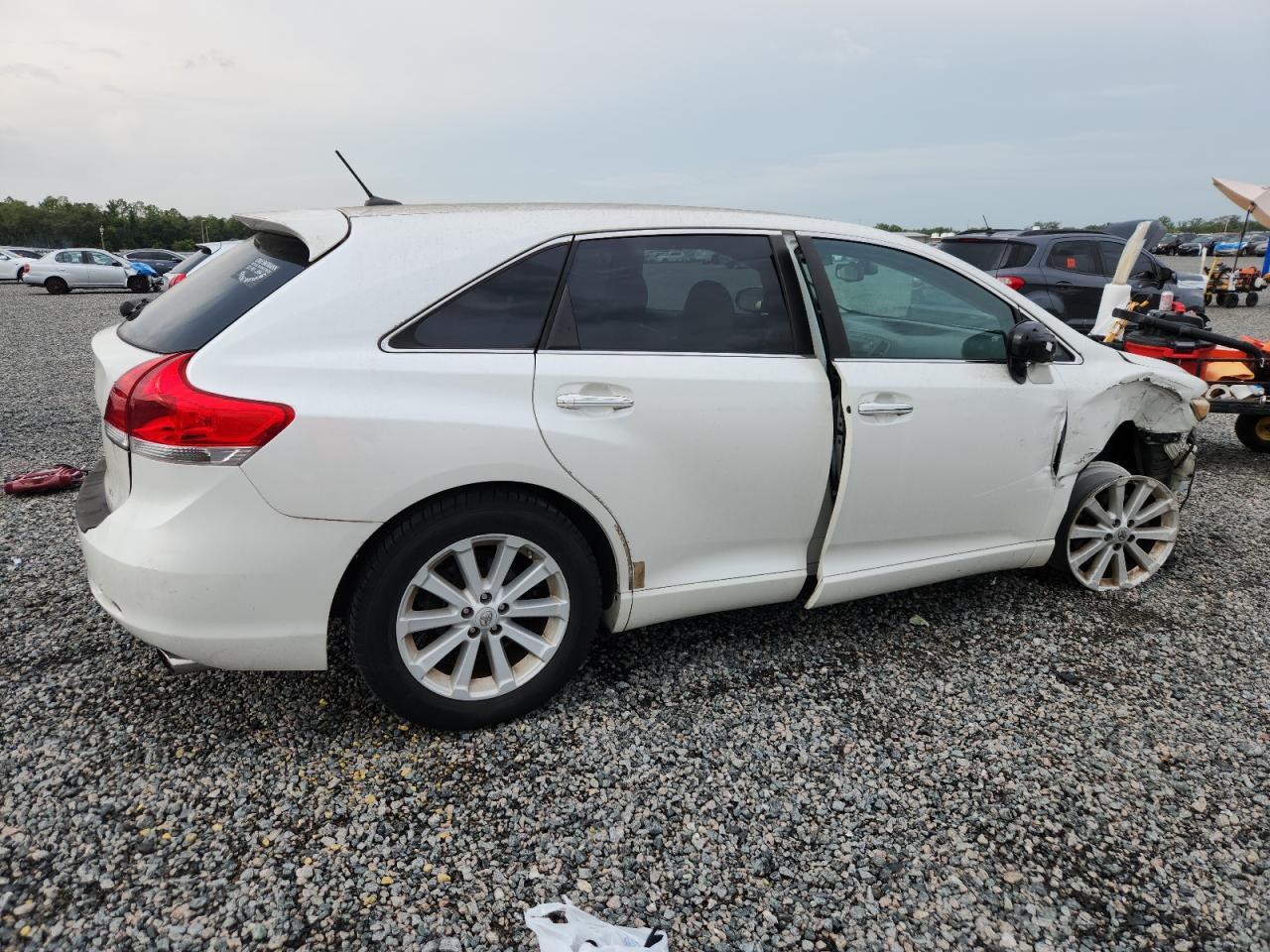 2011 Toyota Venza Fwd 4cyl White vin: 4T3ZA3BB8BU053337