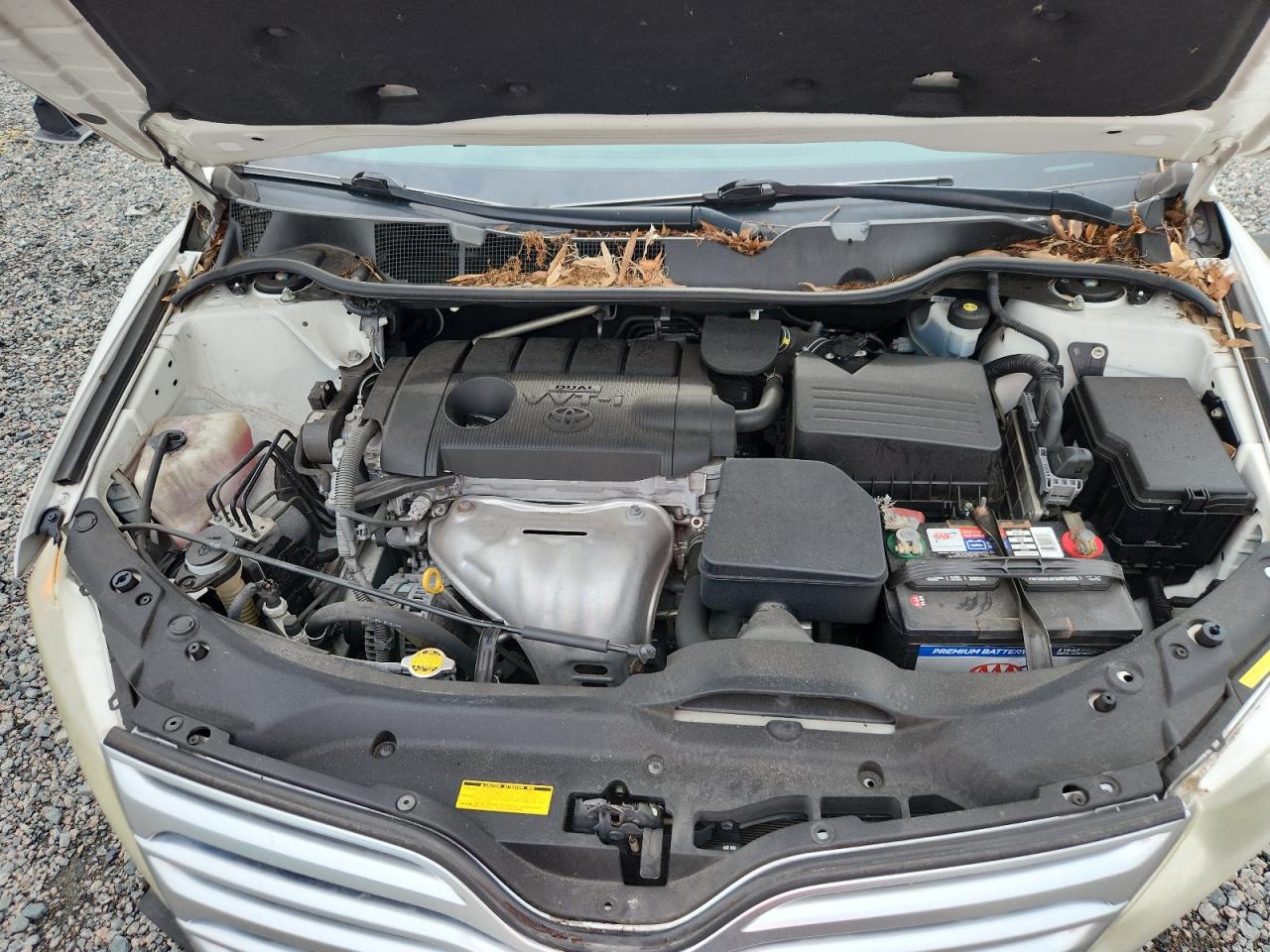 2011 Toyota Venza Fwd 4cyl White vin: 4T3ZA3BB8BU053337