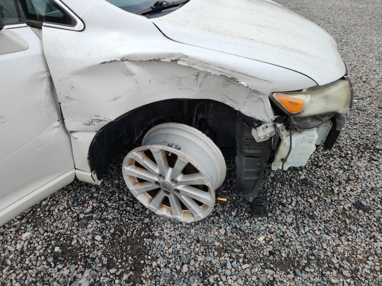 2011 Toyota Venza Fwd 4cyl White vin: 4T3ZA3BB8BU053337