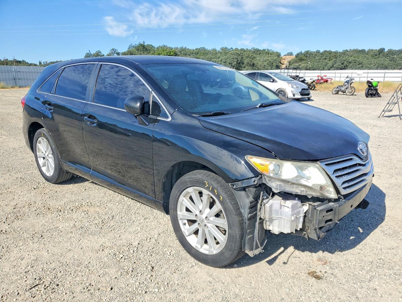2012 Toyota Venza Le Черный vin: 4T3ZA3BB8CU055753